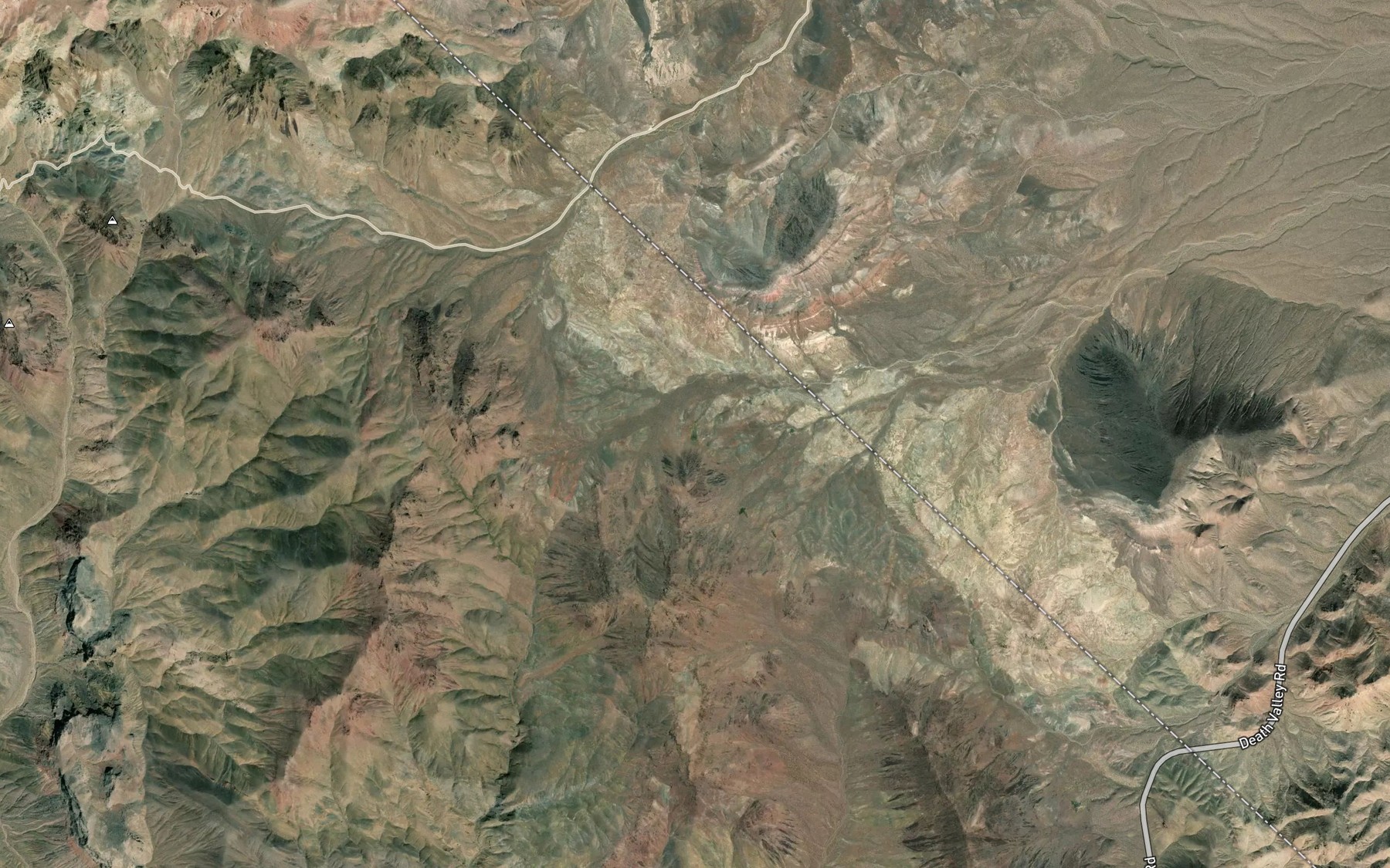 Satellite map of the Willow Spring