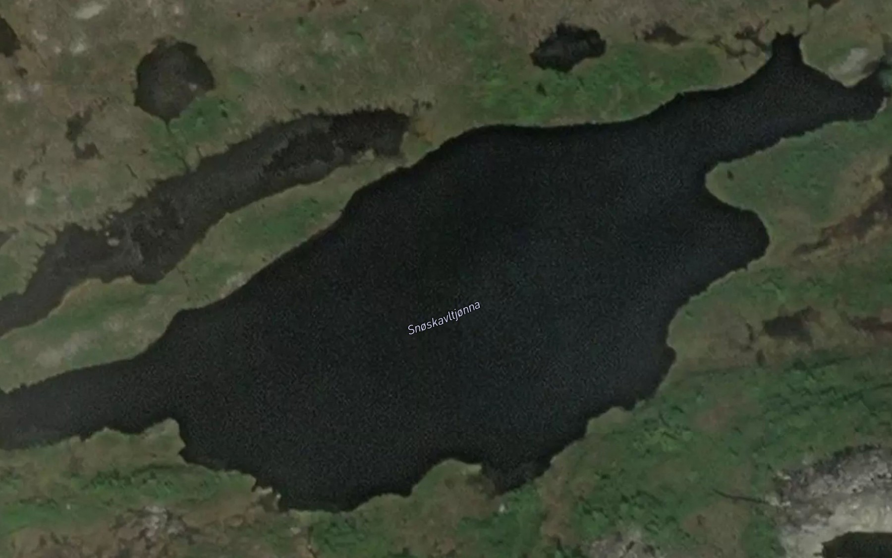 Satellite map of the Snoskavltjonnin