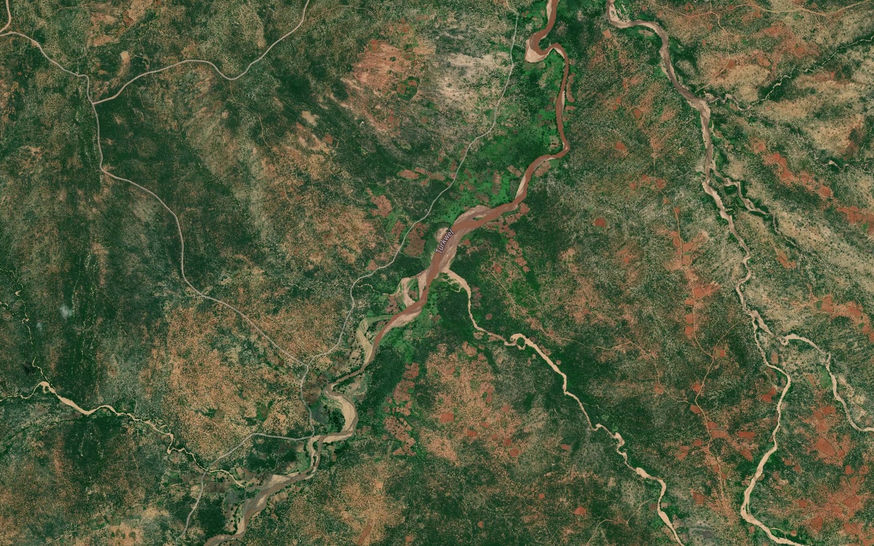 Satellite map of the Pongung