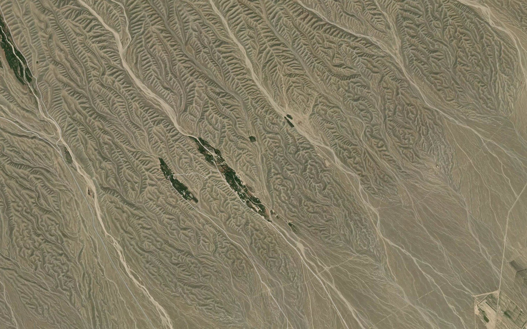 Satellite map of the Qurquduq Buloq