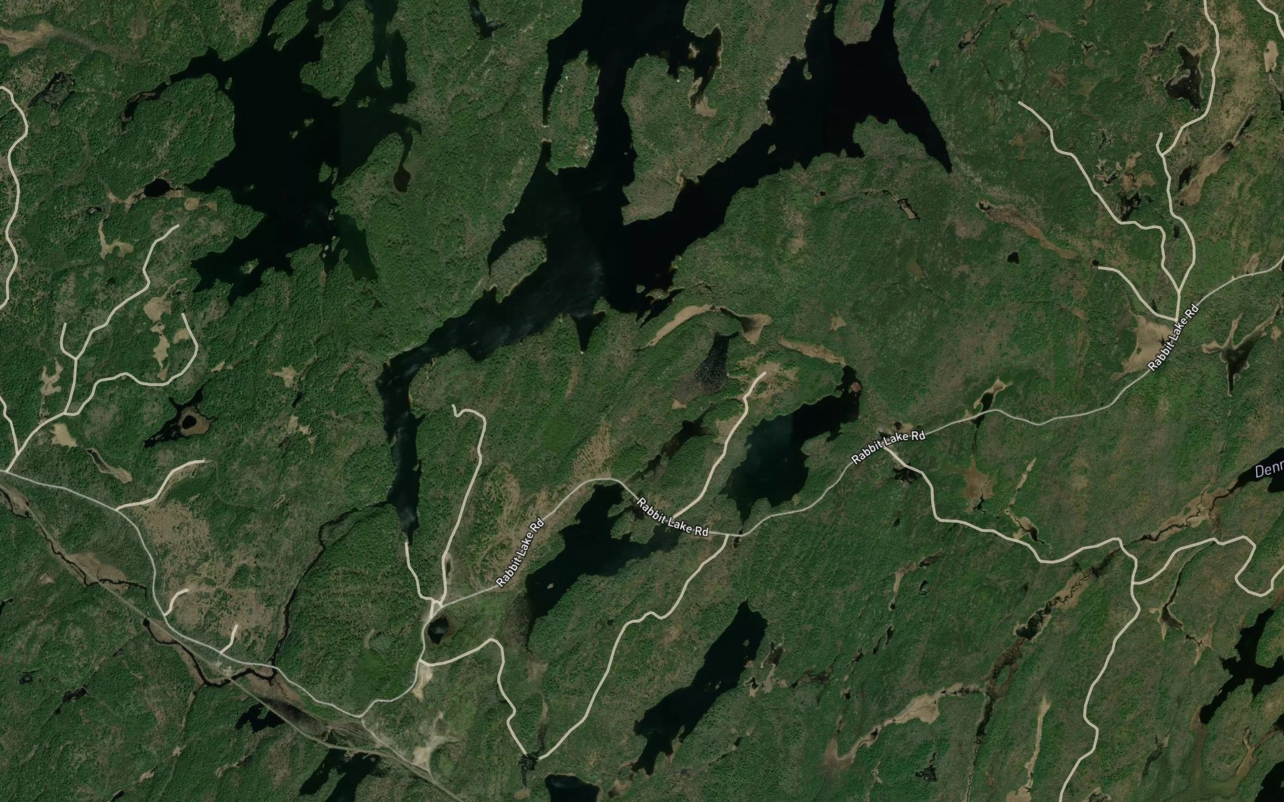 Satellite map of the Southwest Bay