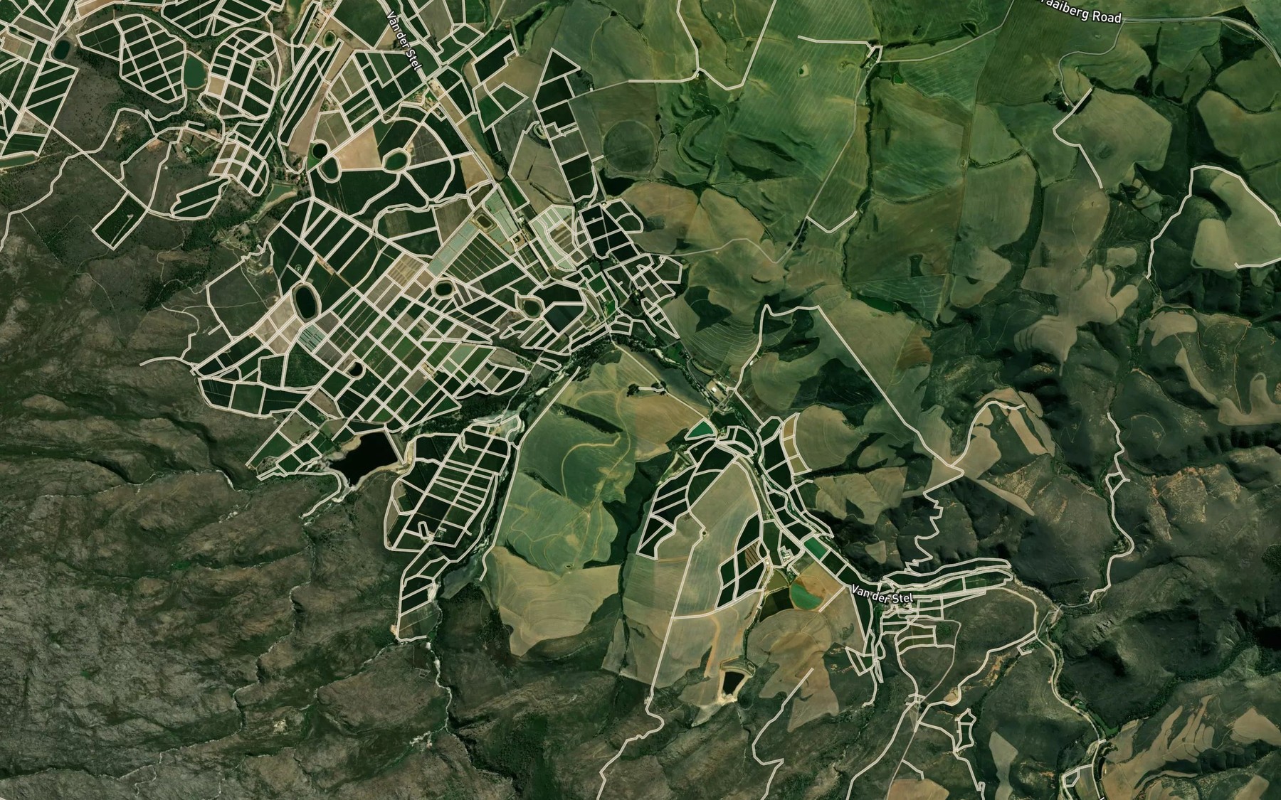 Satellite map of the Bankrock