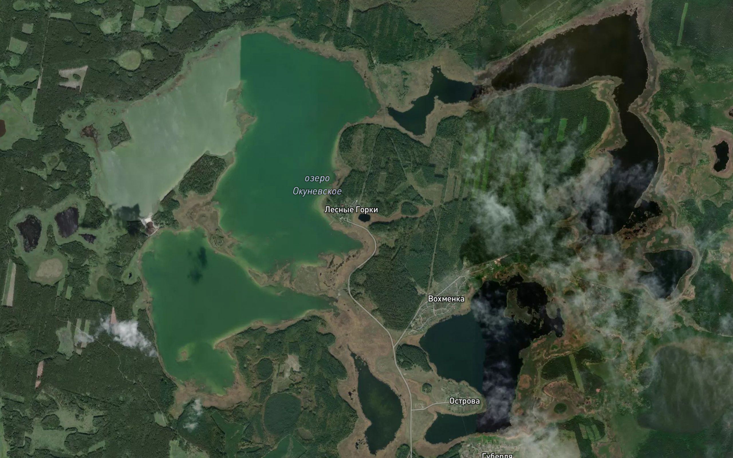 Ozero Bol'shoye Okunevskoye