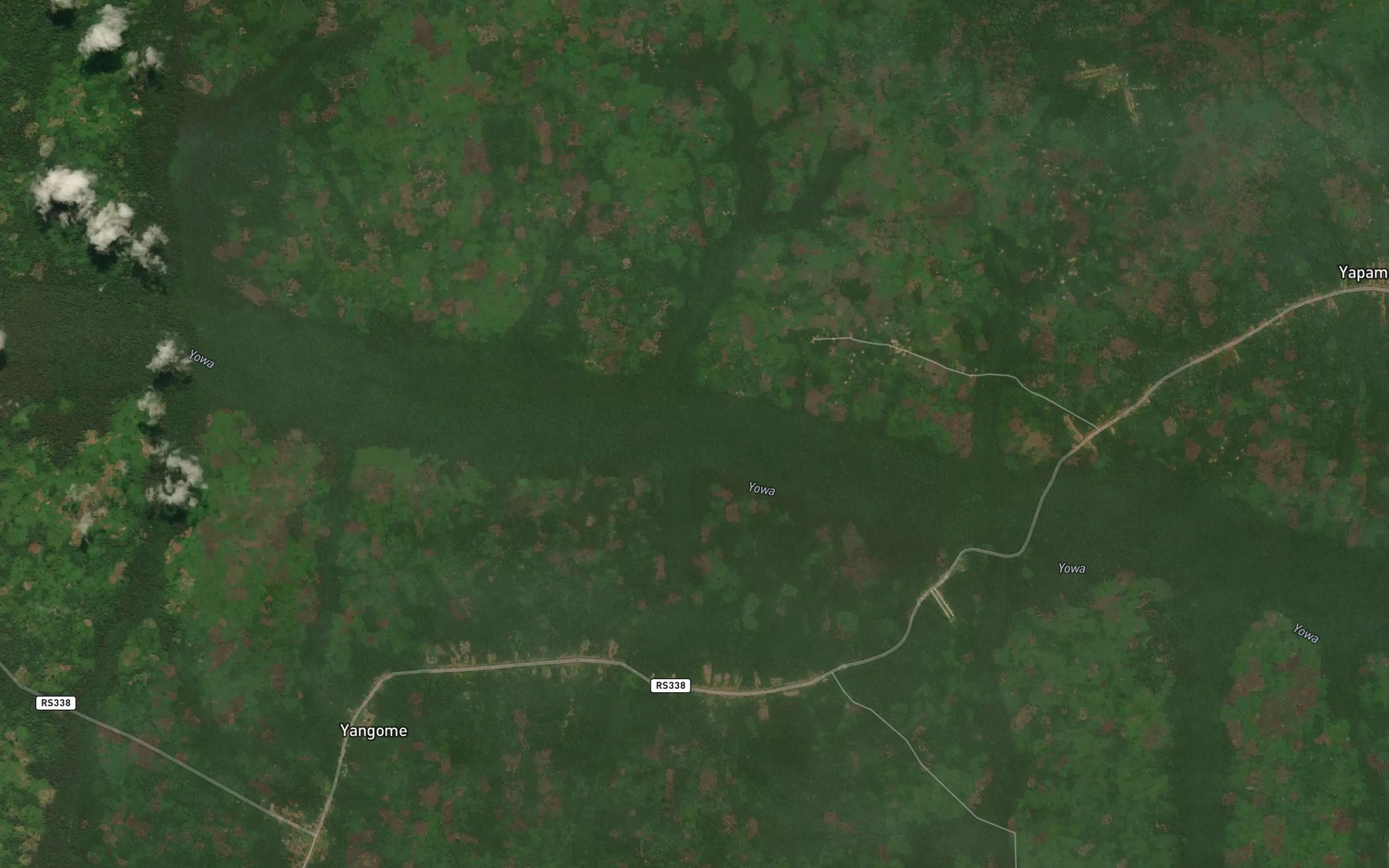 Satellite map of the Bakunduakweto