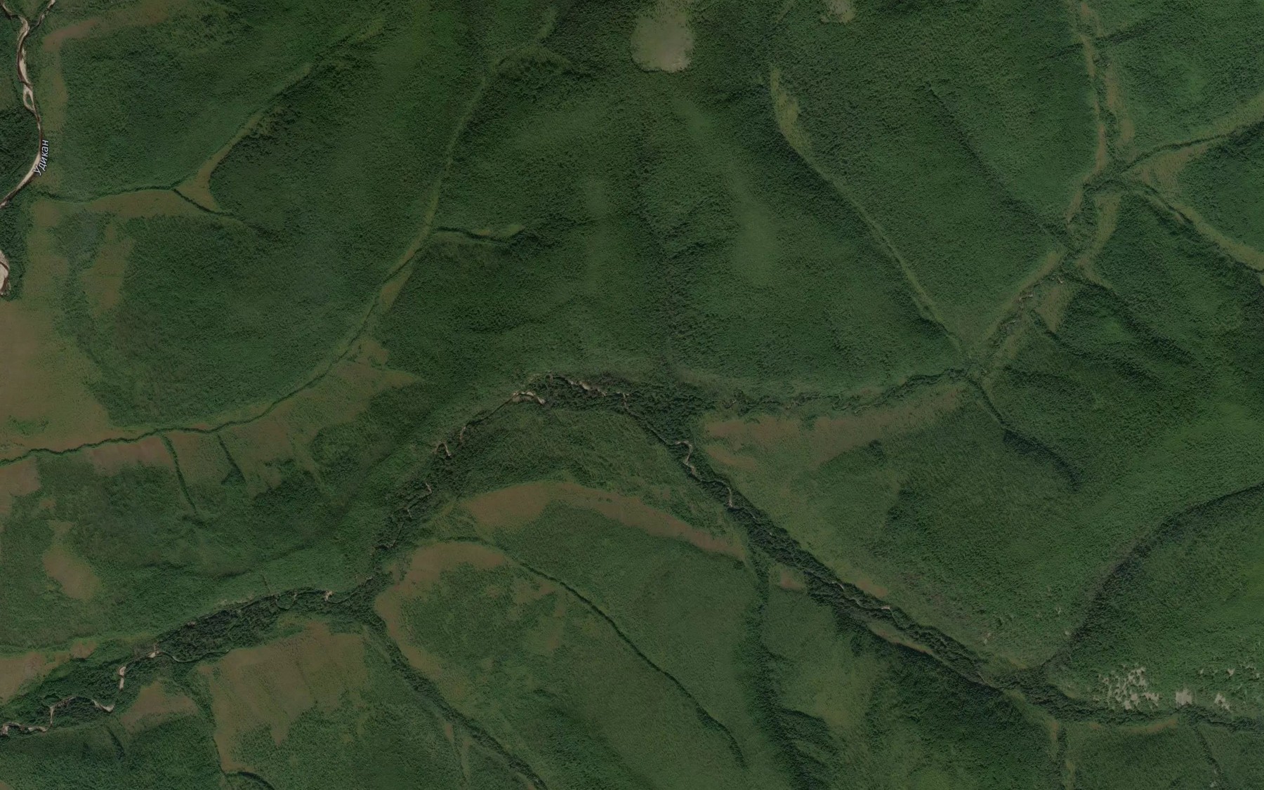 Satellite map of the Pravaya Inagli