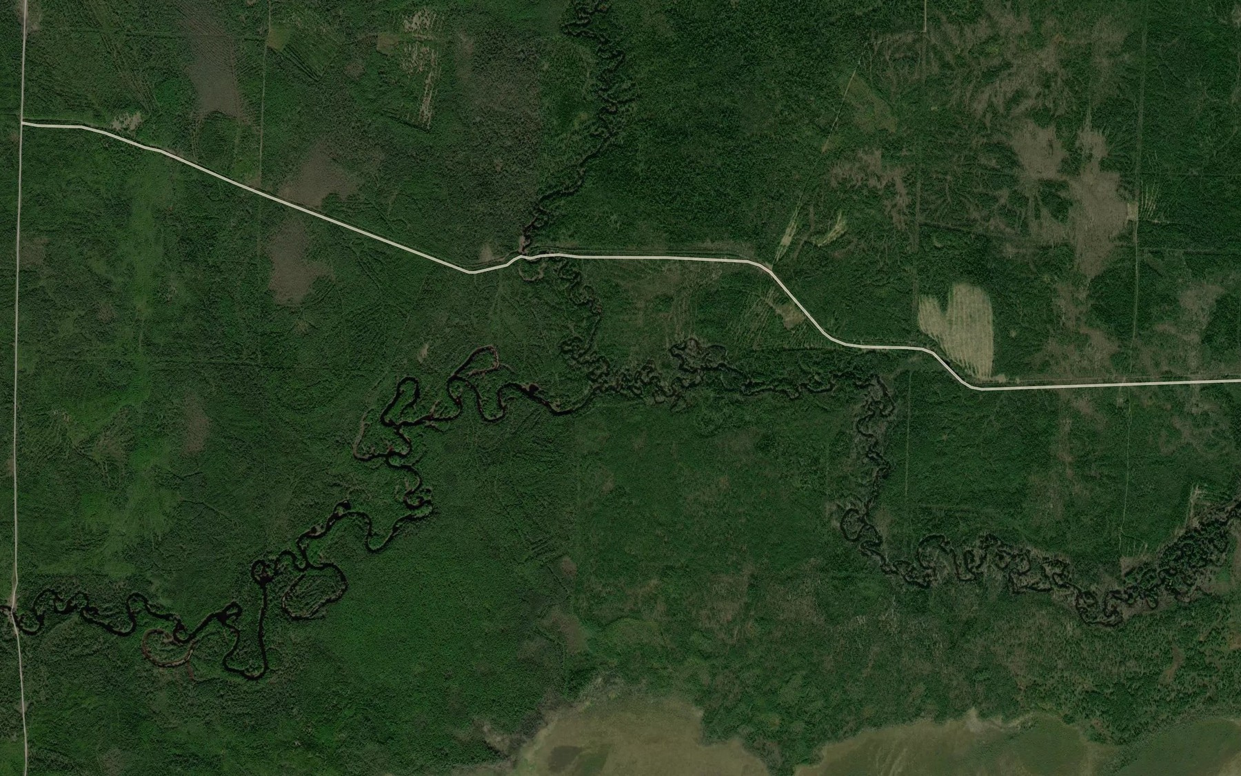 Satellite map of the Pangur