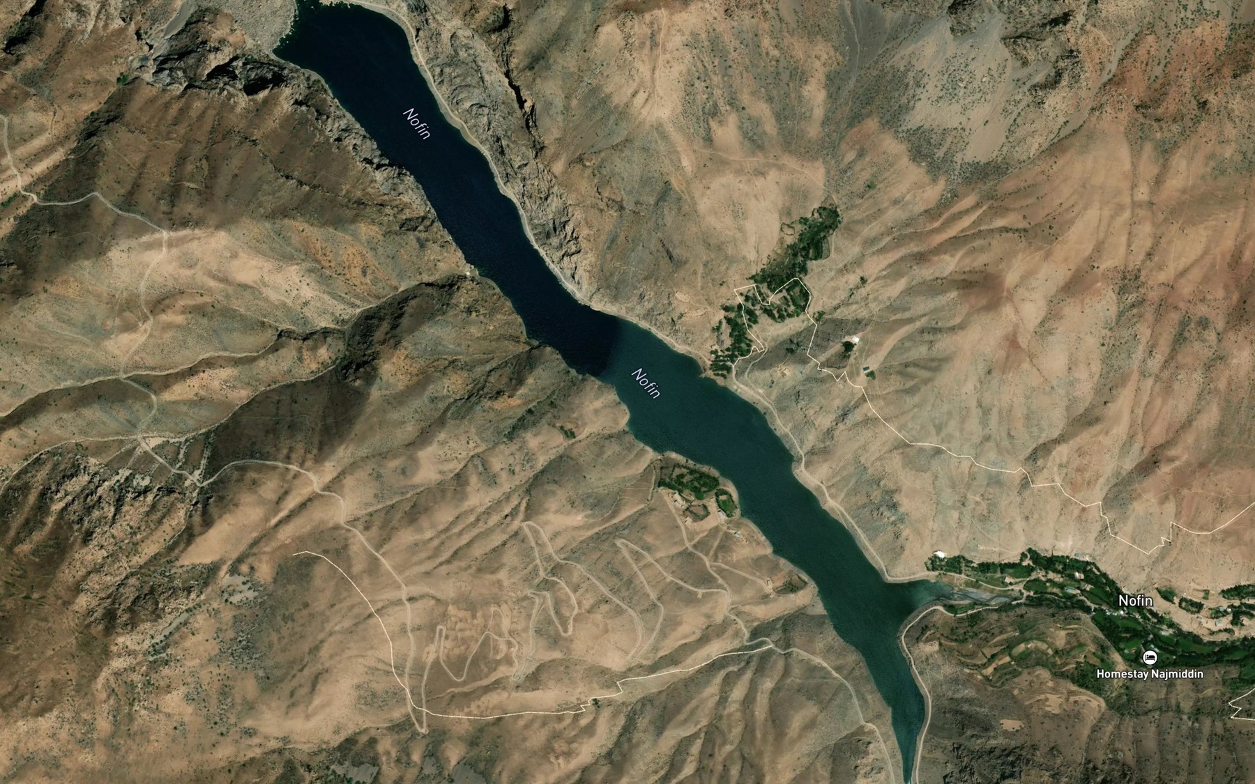 Satellite map of the Ozero Nofin