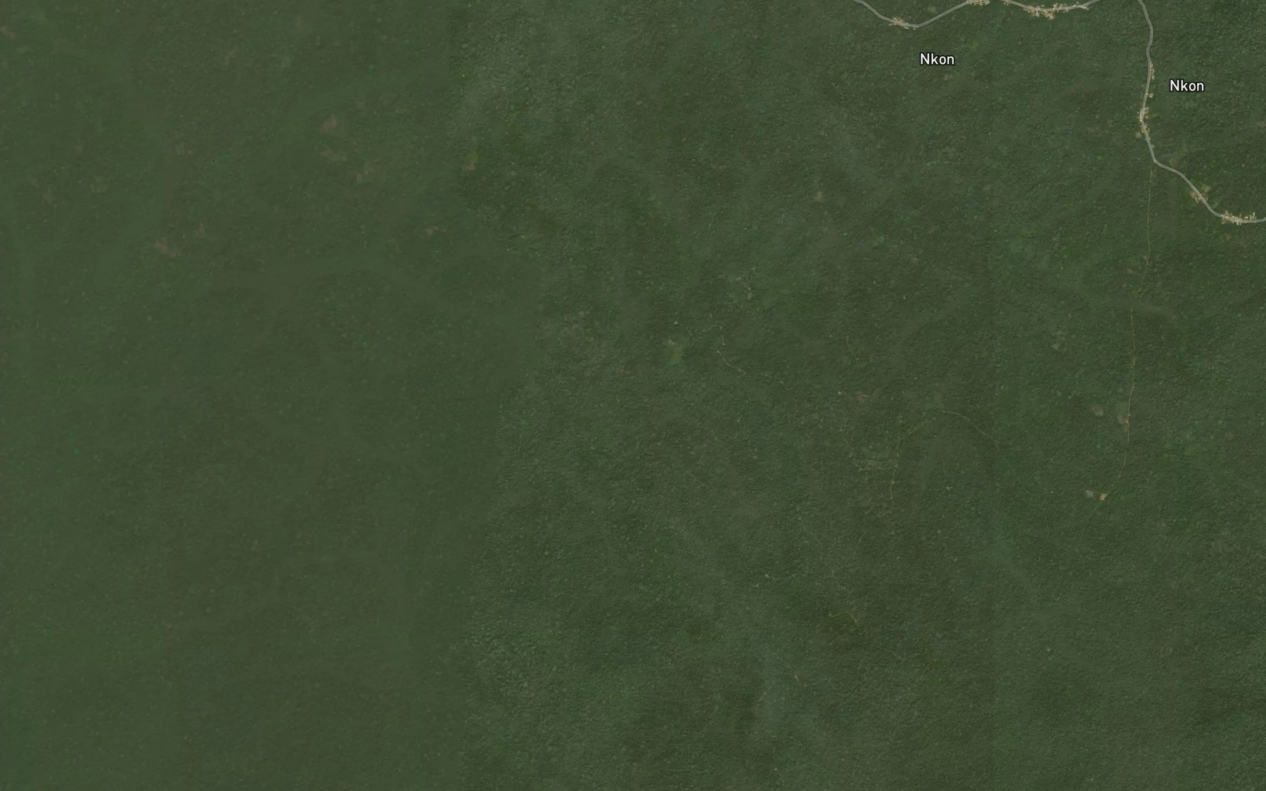 Satellite map of the Mabi