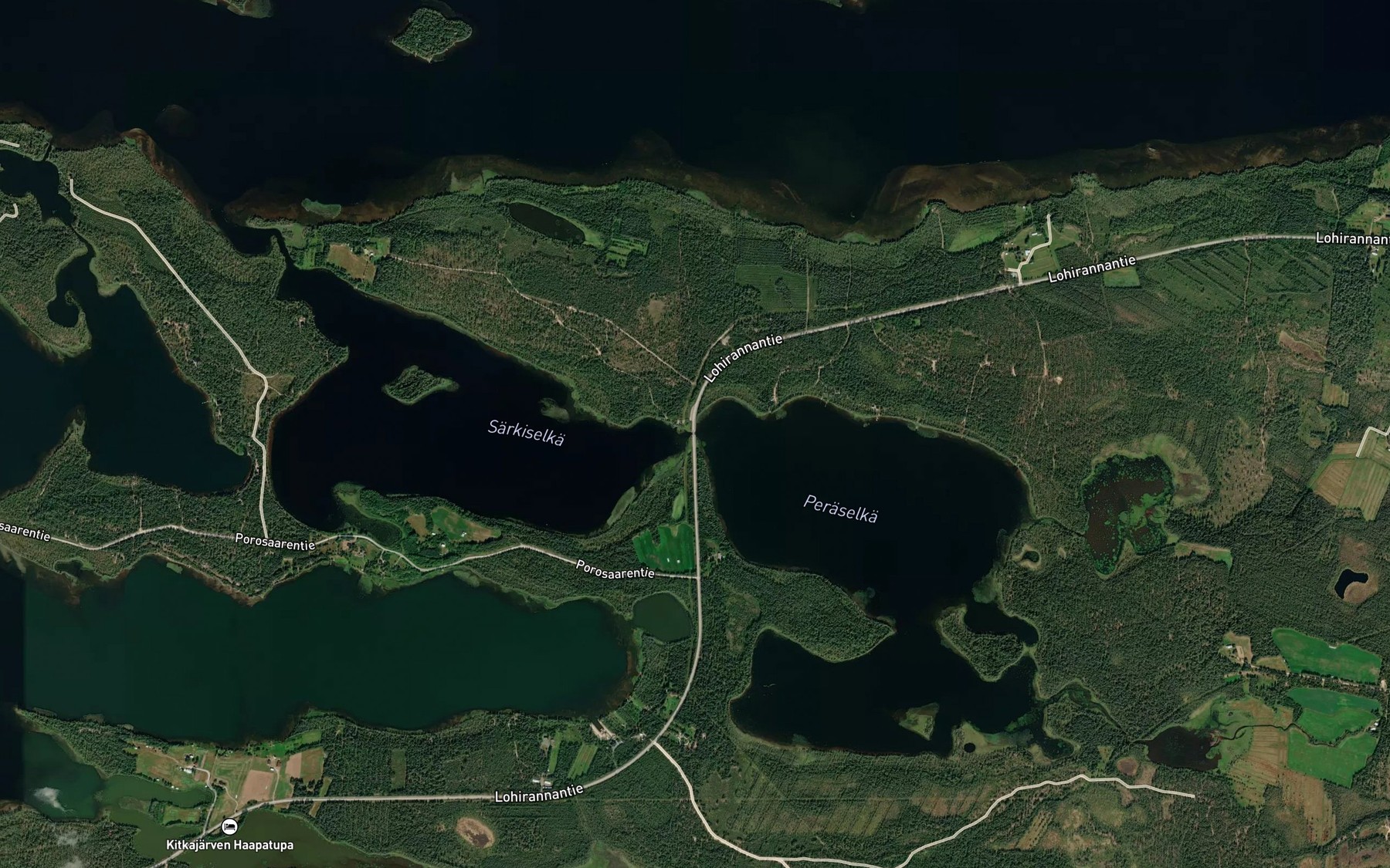 Satellite map of the Verkkosalmi