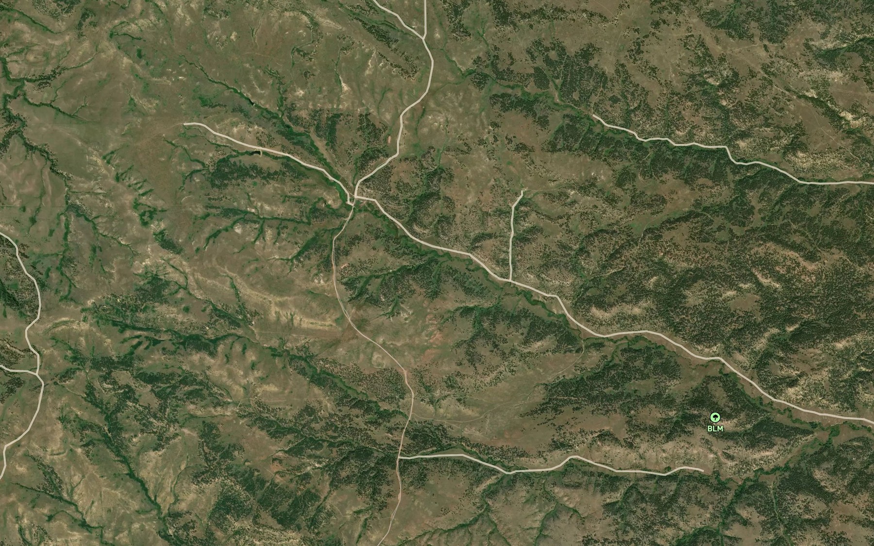 Satellite map of the 06S40E32BADD01 Spring