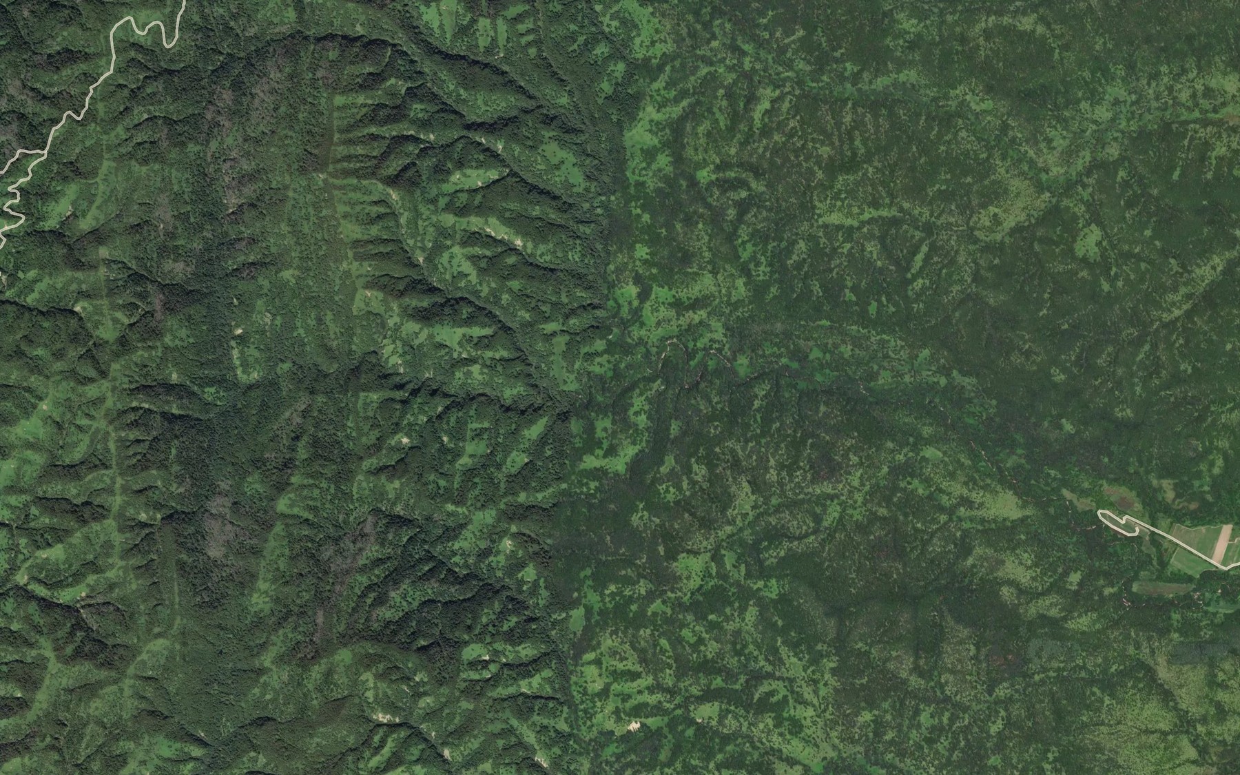 Satellite map of the Ol'khovka