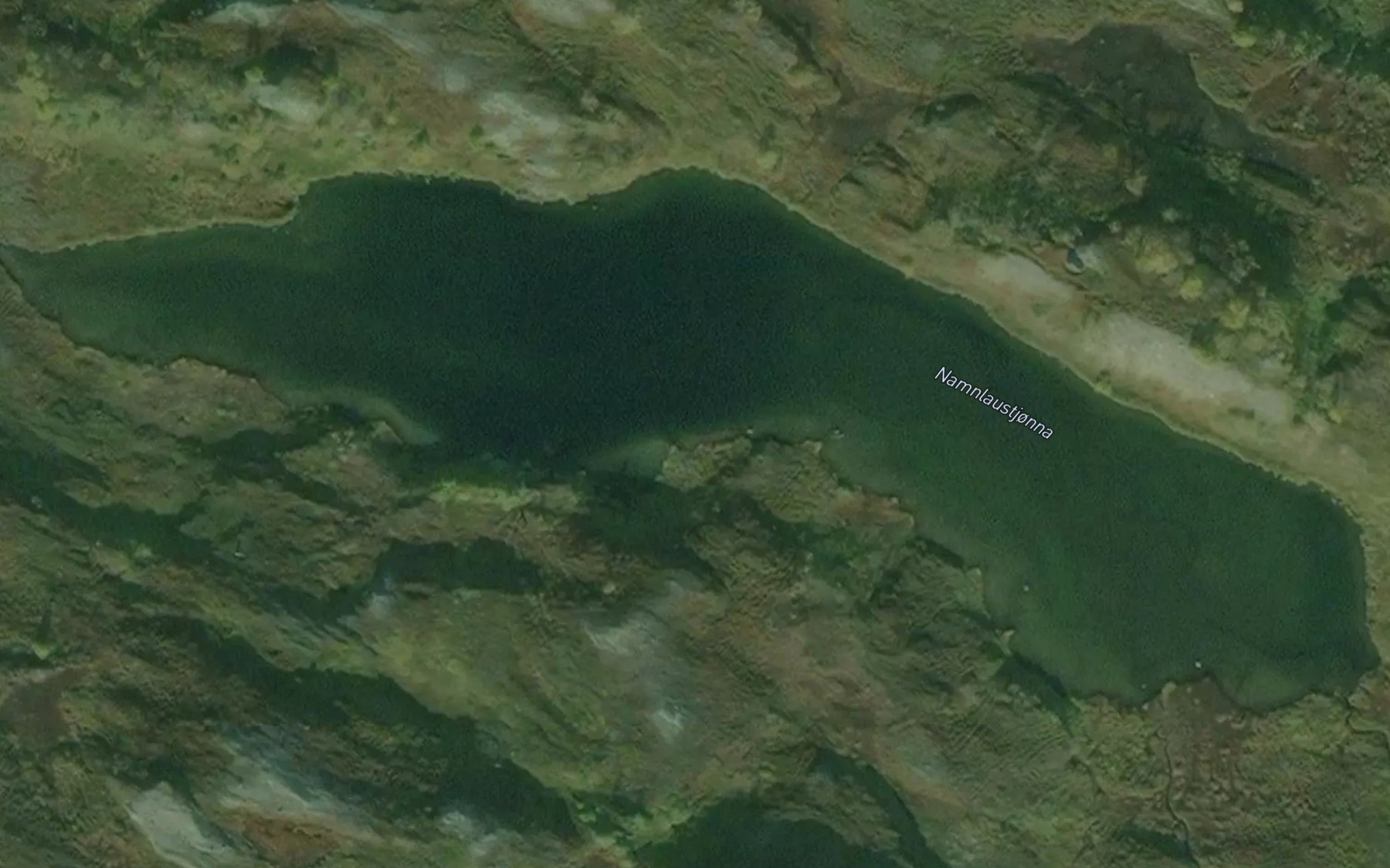 Satellite map of the Namnlaustjonna