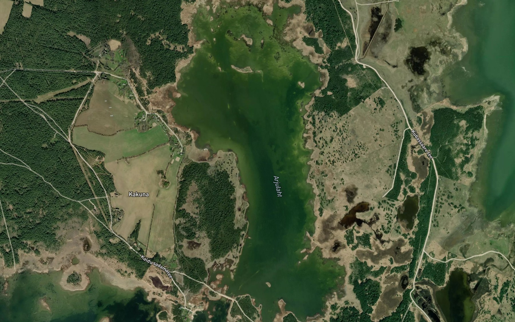Satellite map of the Harju Laht