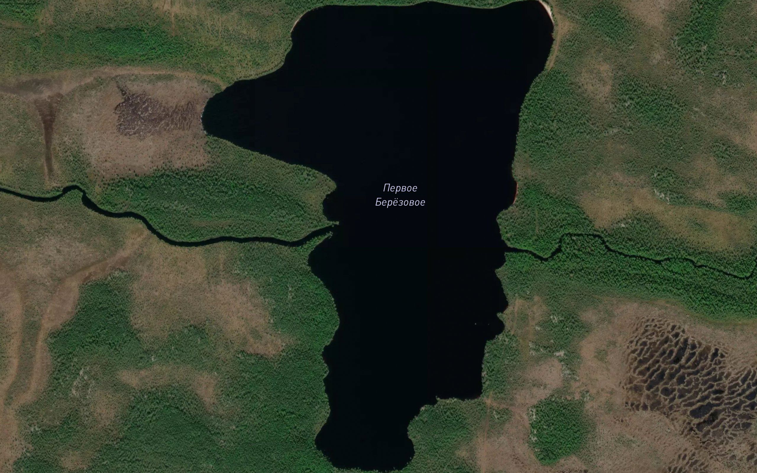 Ozero Pervoye Berezovoye