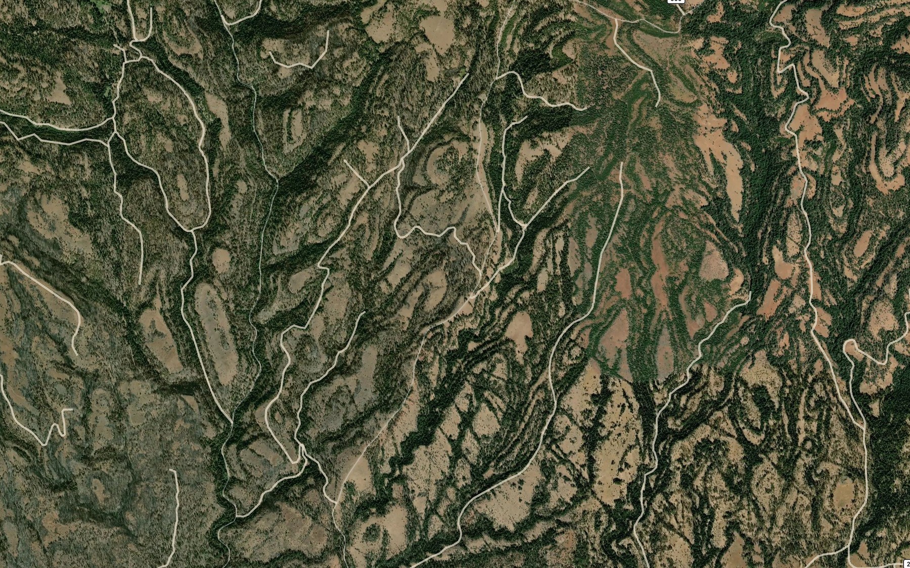 Satellite map of the Aqua Spring