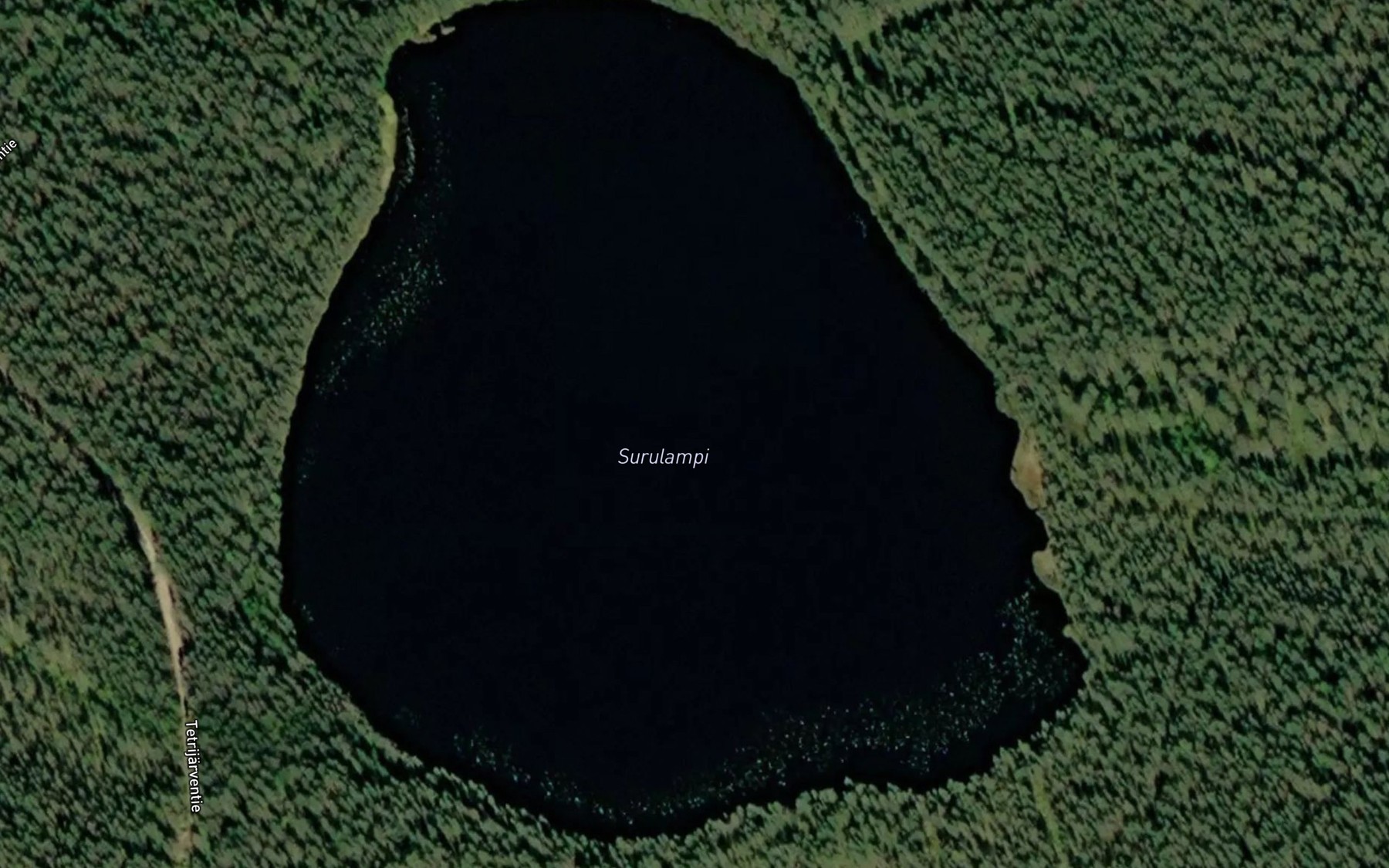Satellite map of the Surulampi