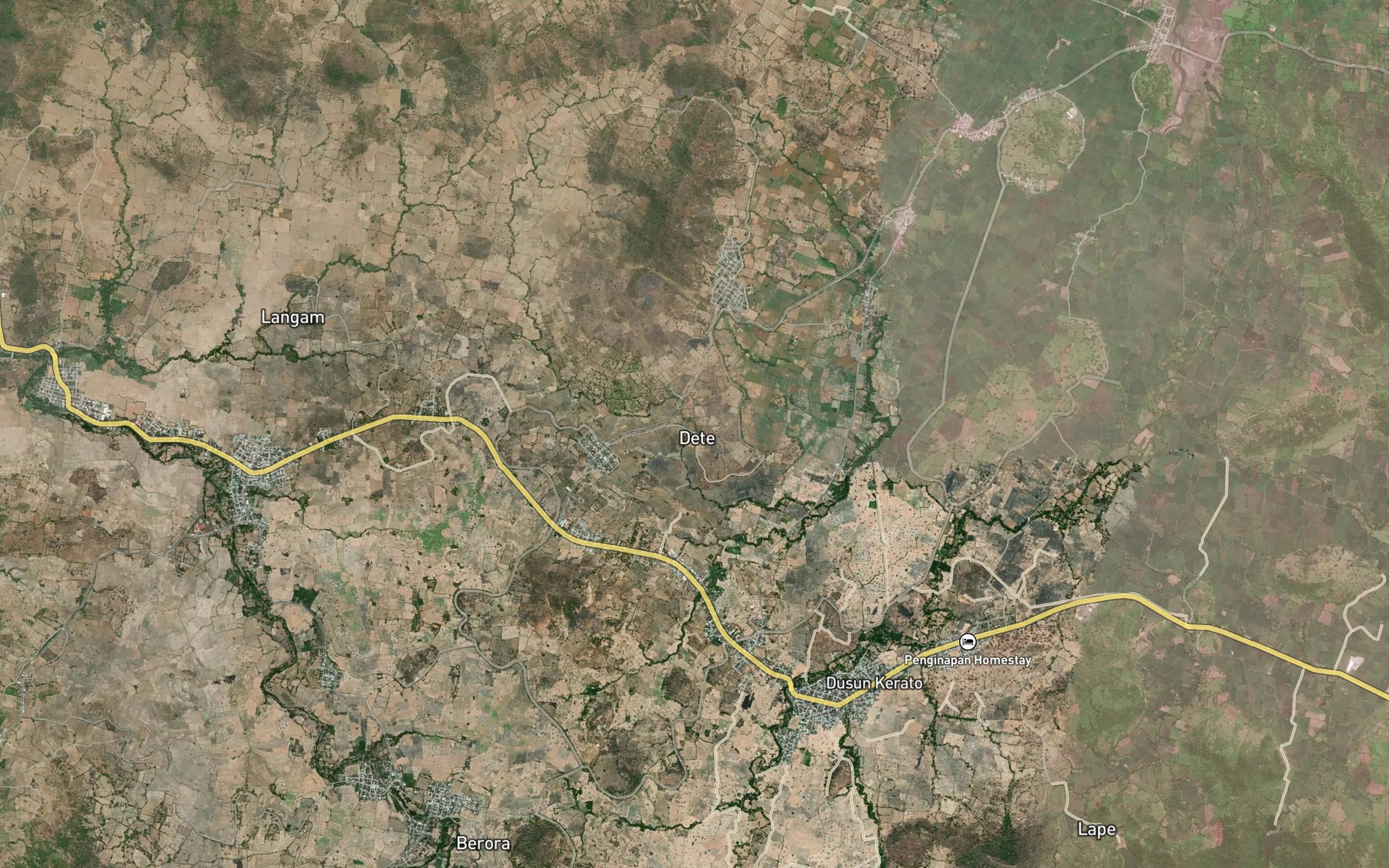 Satellite map of the Kokar Aimual