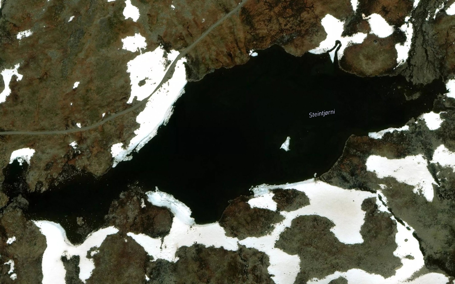 Satellite map of the Steintjerni