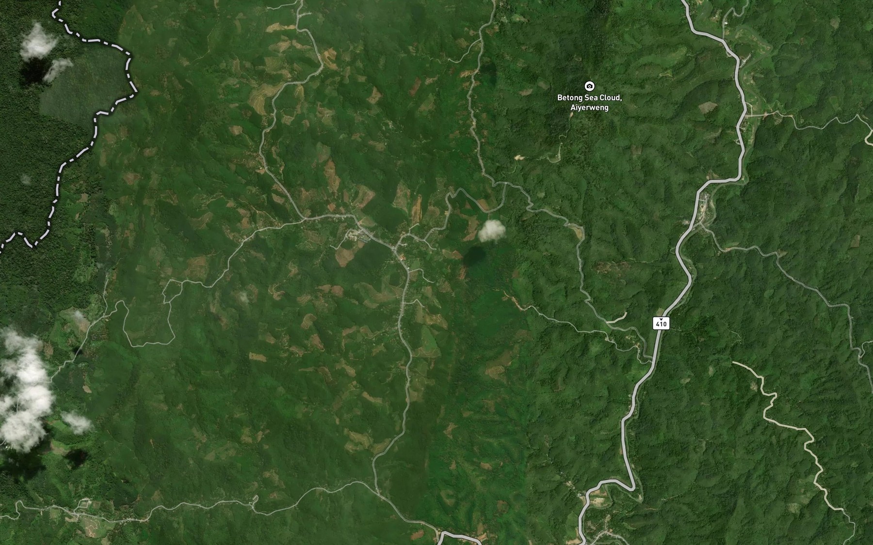 Satellite map of the Khlong Charin