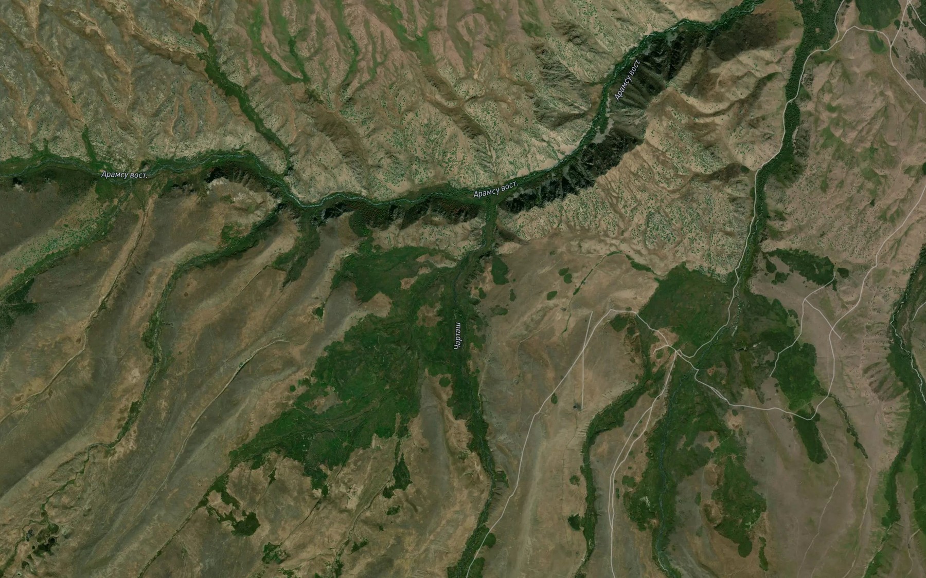 Satellite map of the Kara-Say