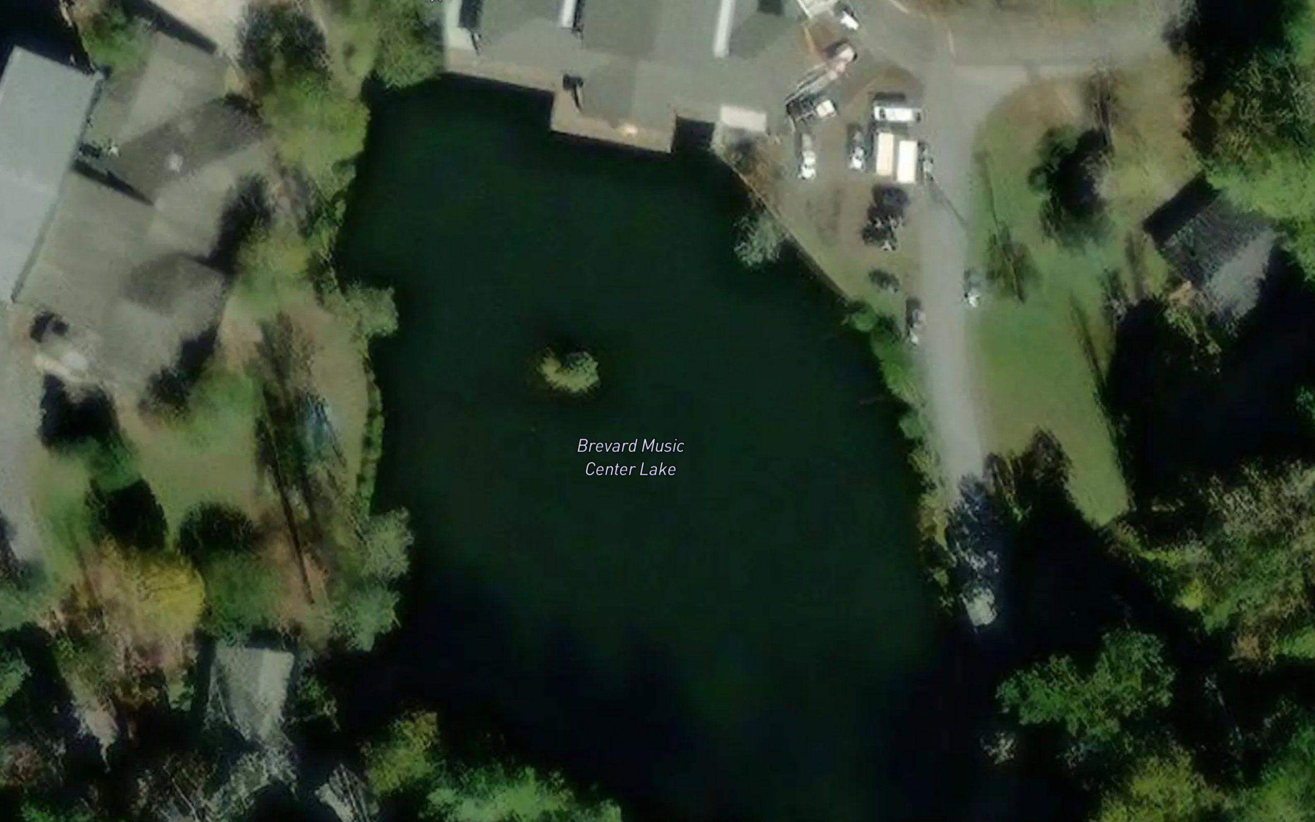 Brevard Music Center Lake