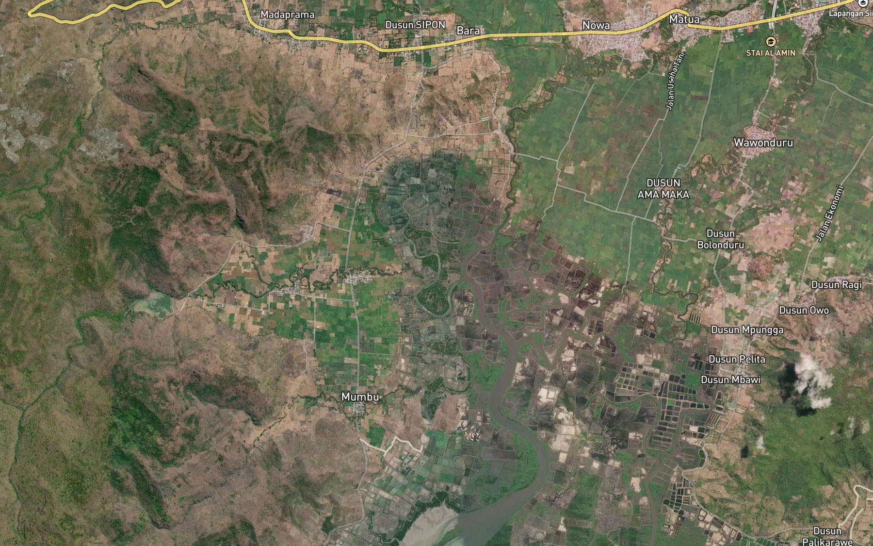 Satellite map of the Sori Tonda