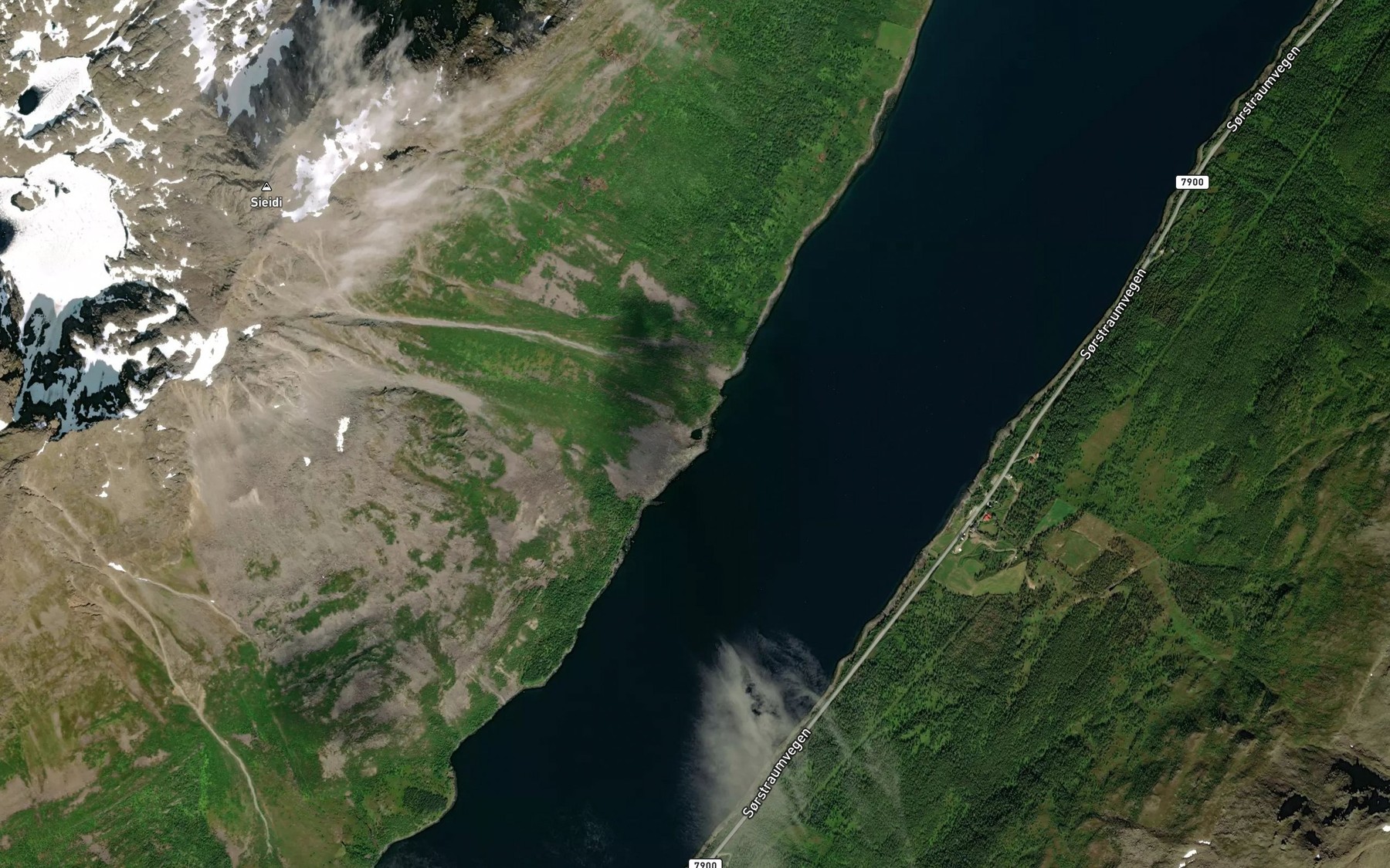 Satellite map of the Urtjonna