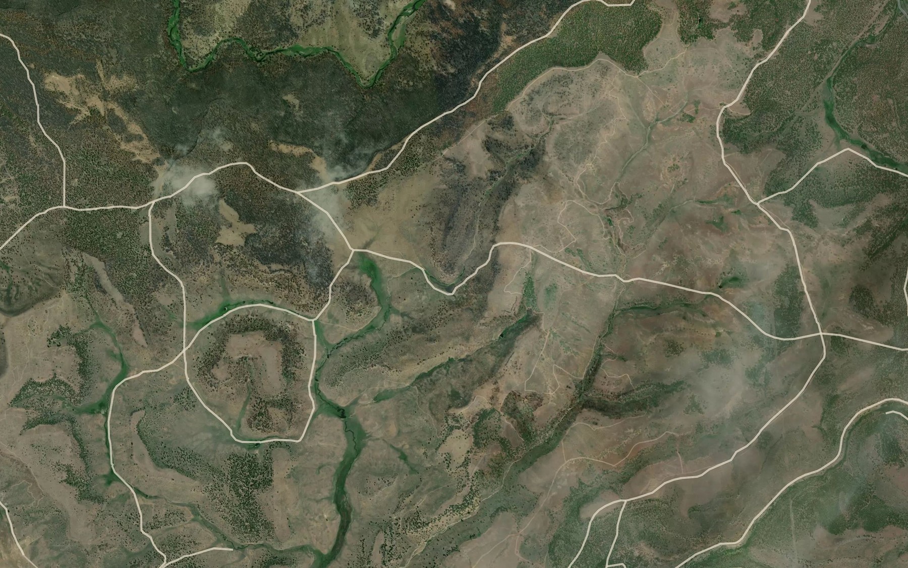Satellite map of the Rice Spring