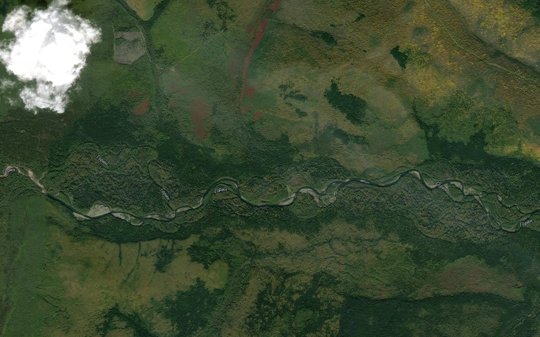Satellite map of the Datuna
