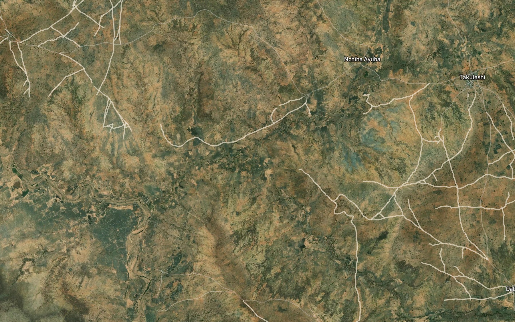 Satellite map of the Rafin Korongelen