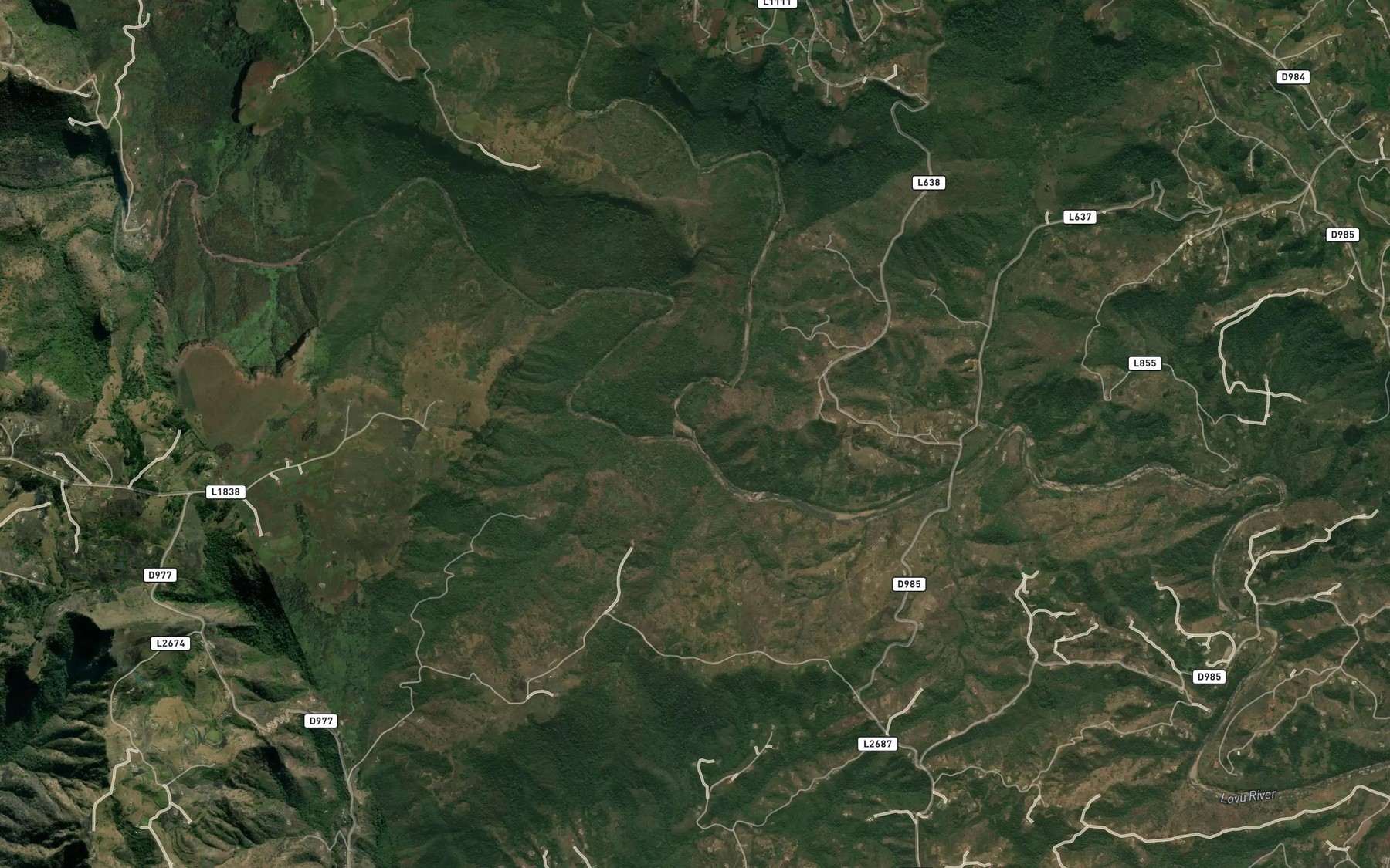 Satellite map of the Mgwahumbe