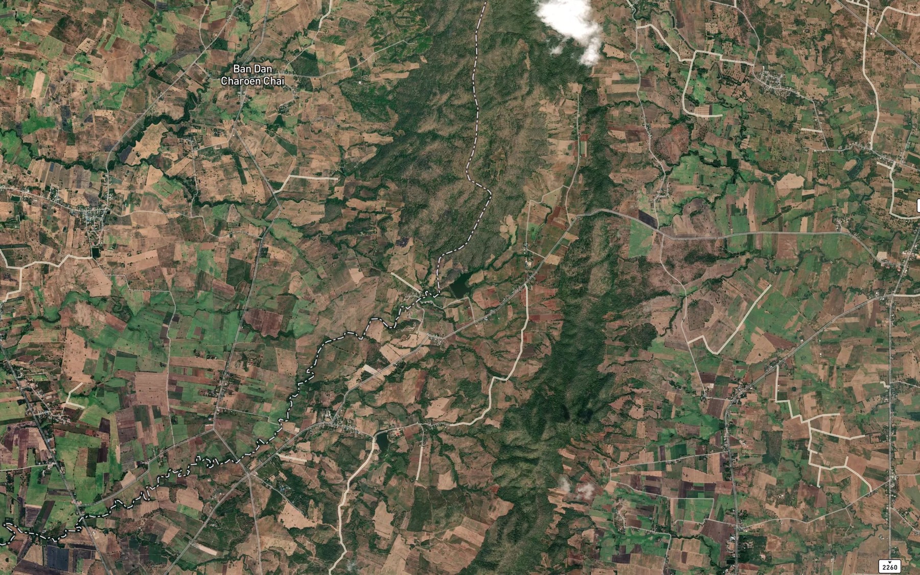 Satellite map of the Ang Kep Nam Ban Sap Krabok
