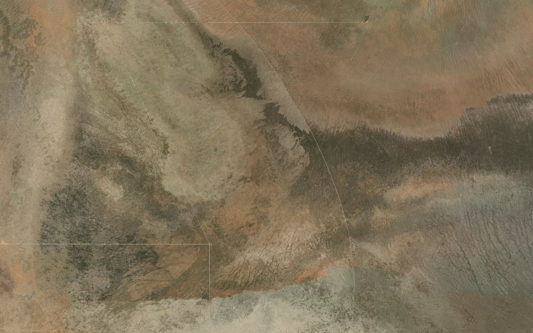Satellite map of the Lake Sylvester
