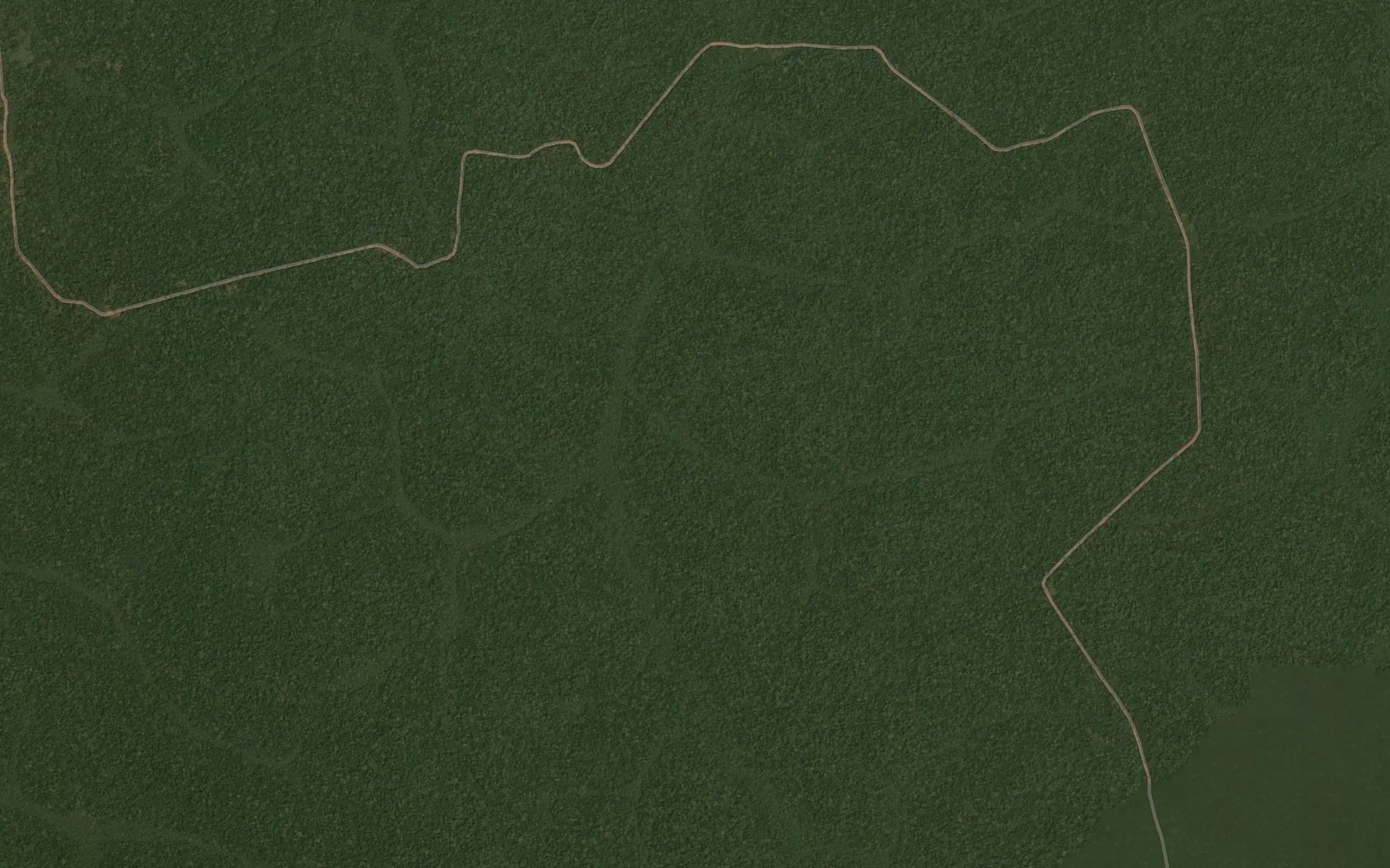 Satellite map of the Bakouyou