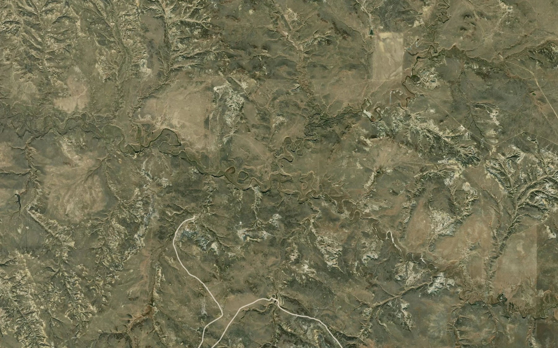 Satellite map of the North Fork McGuire Creek