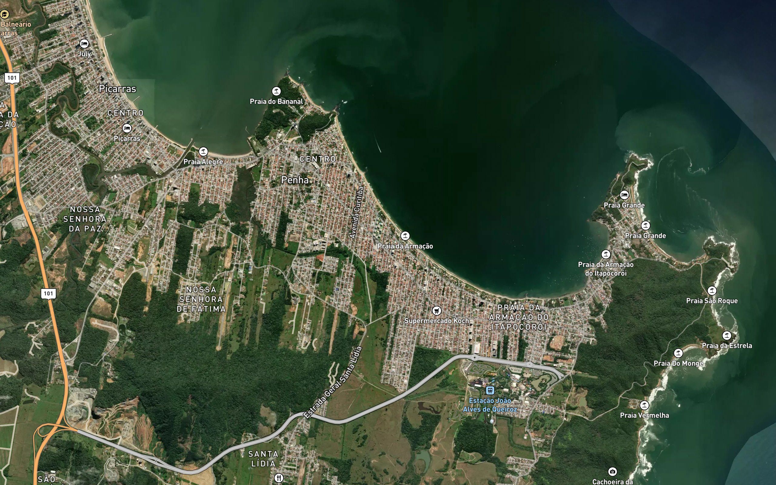 Baia de Itapocoroia