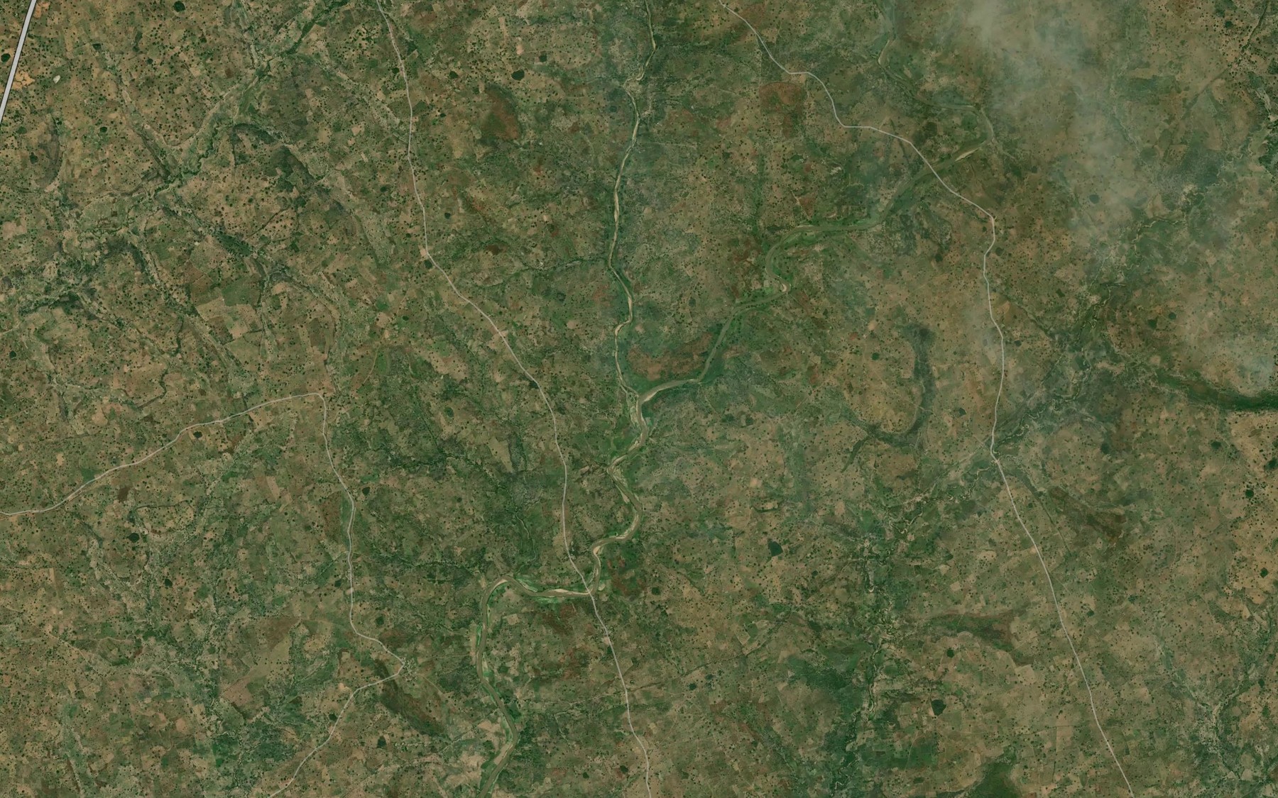 Satellite map of the River Kongso