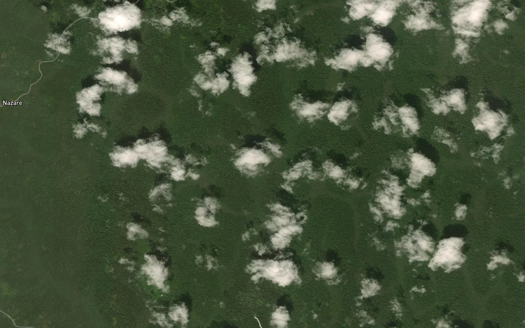 Satellite map of the Dindan