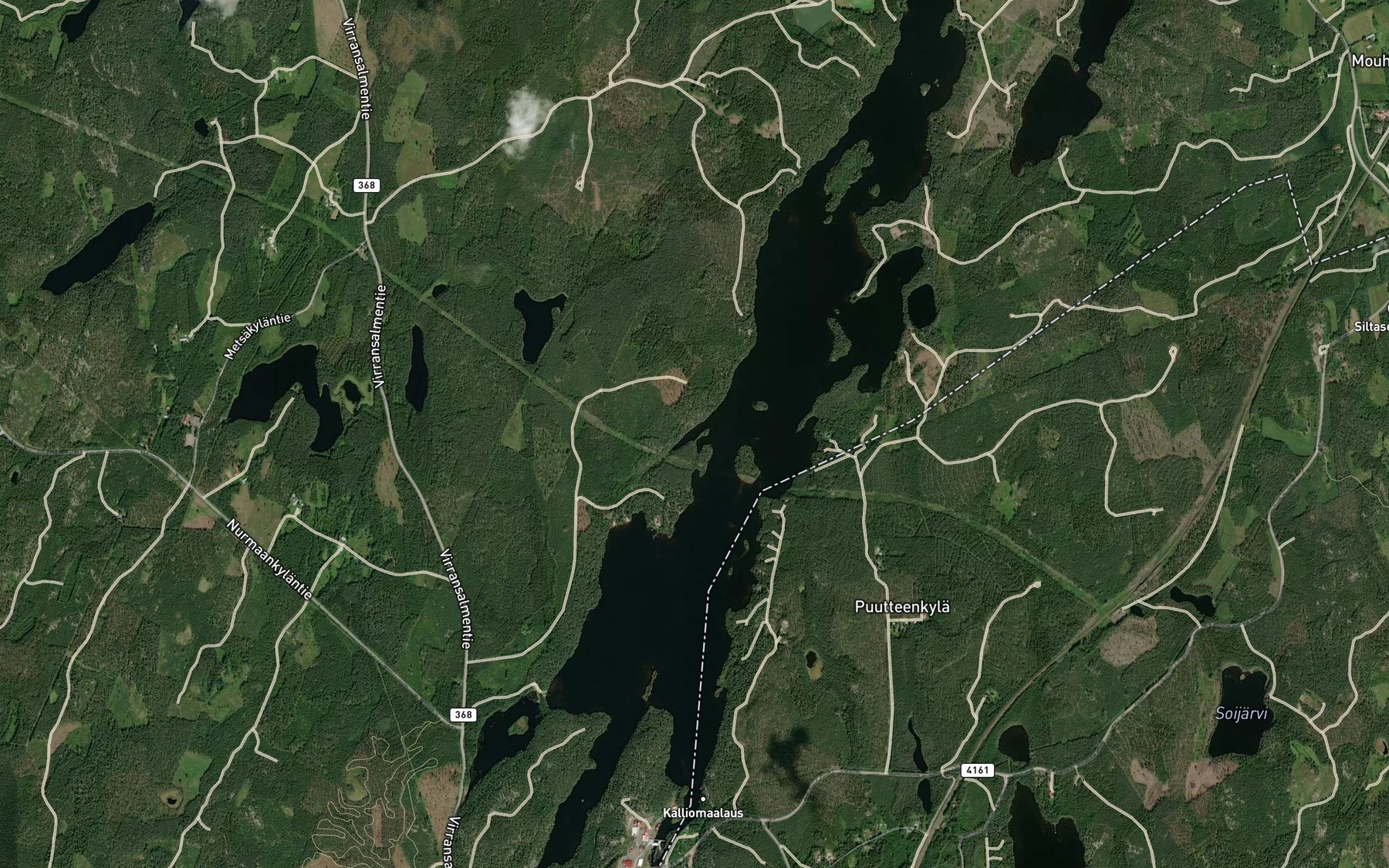 Satellite map of the Sojonlahdet