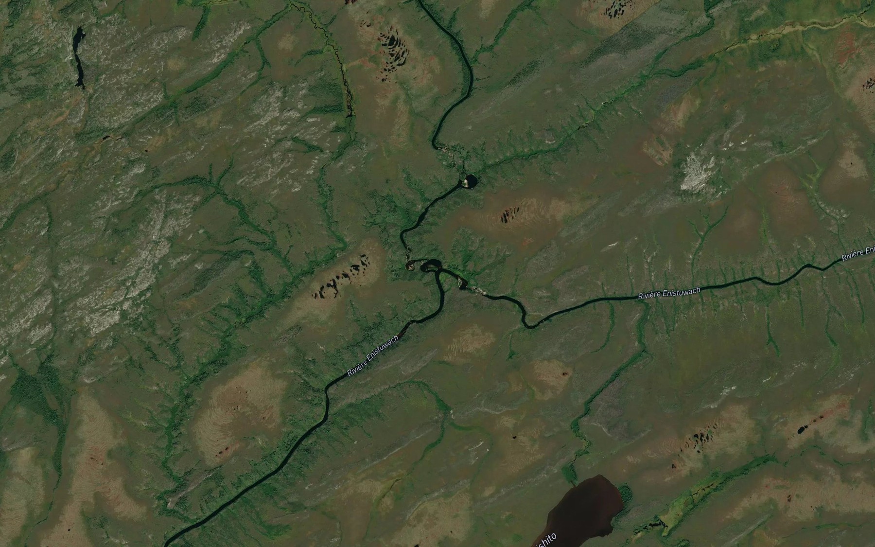 Satellite map of the Confluent Enistustikwach