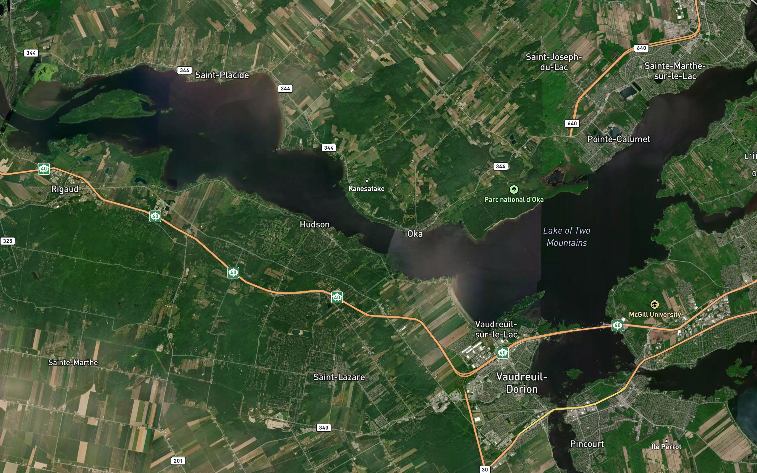 Lac des Deux Montagnes