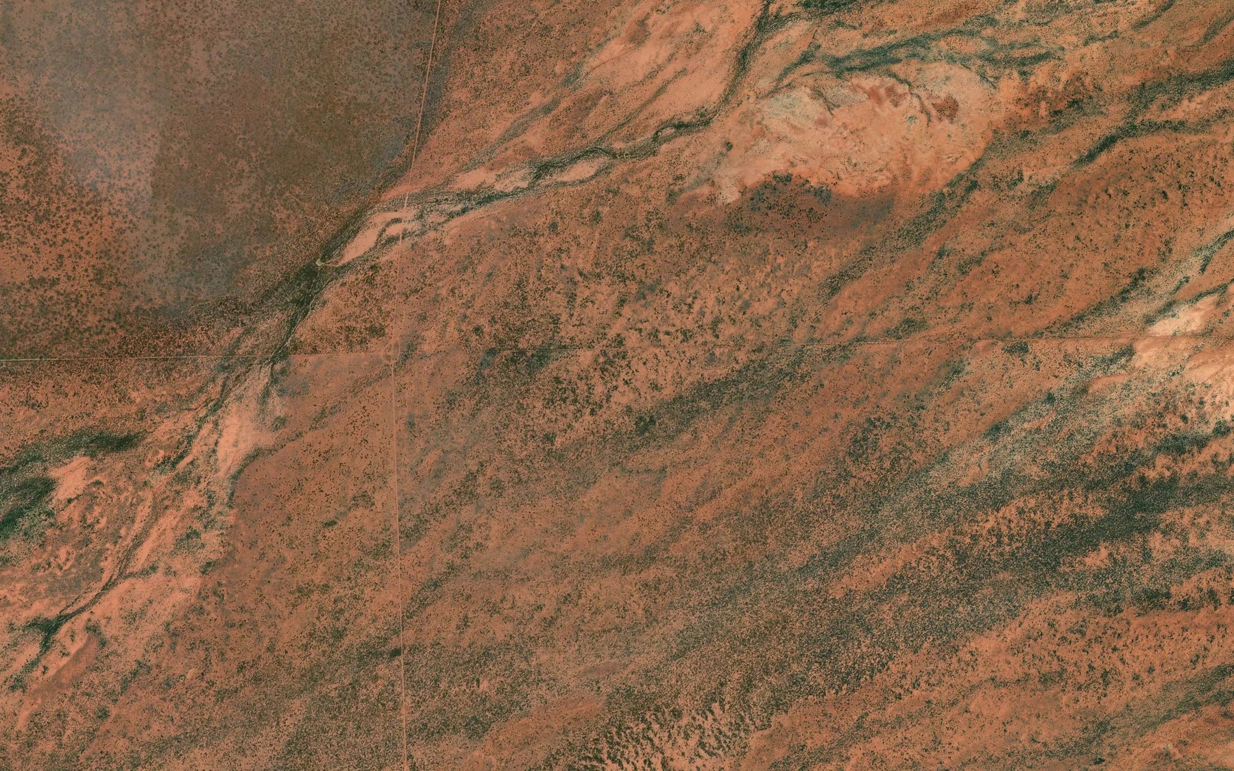 Satellite map of the Dead Horse Creek