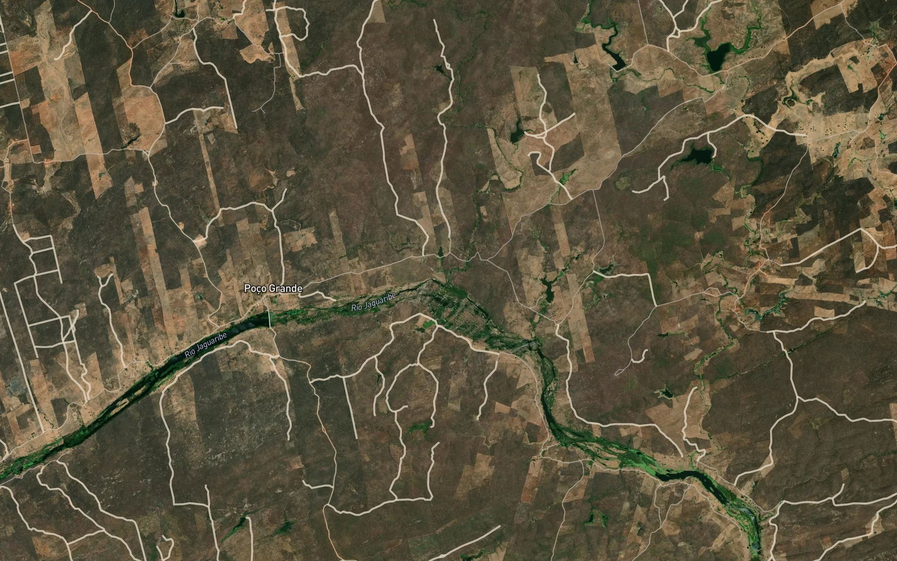 Satellite map of the Riacho da Viuva