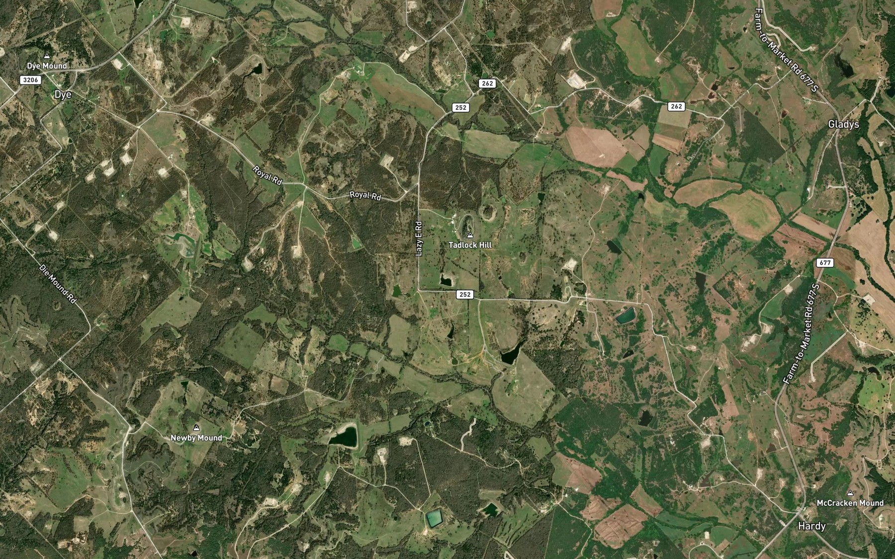 Satellite map of the Gaylord Lake Number 2