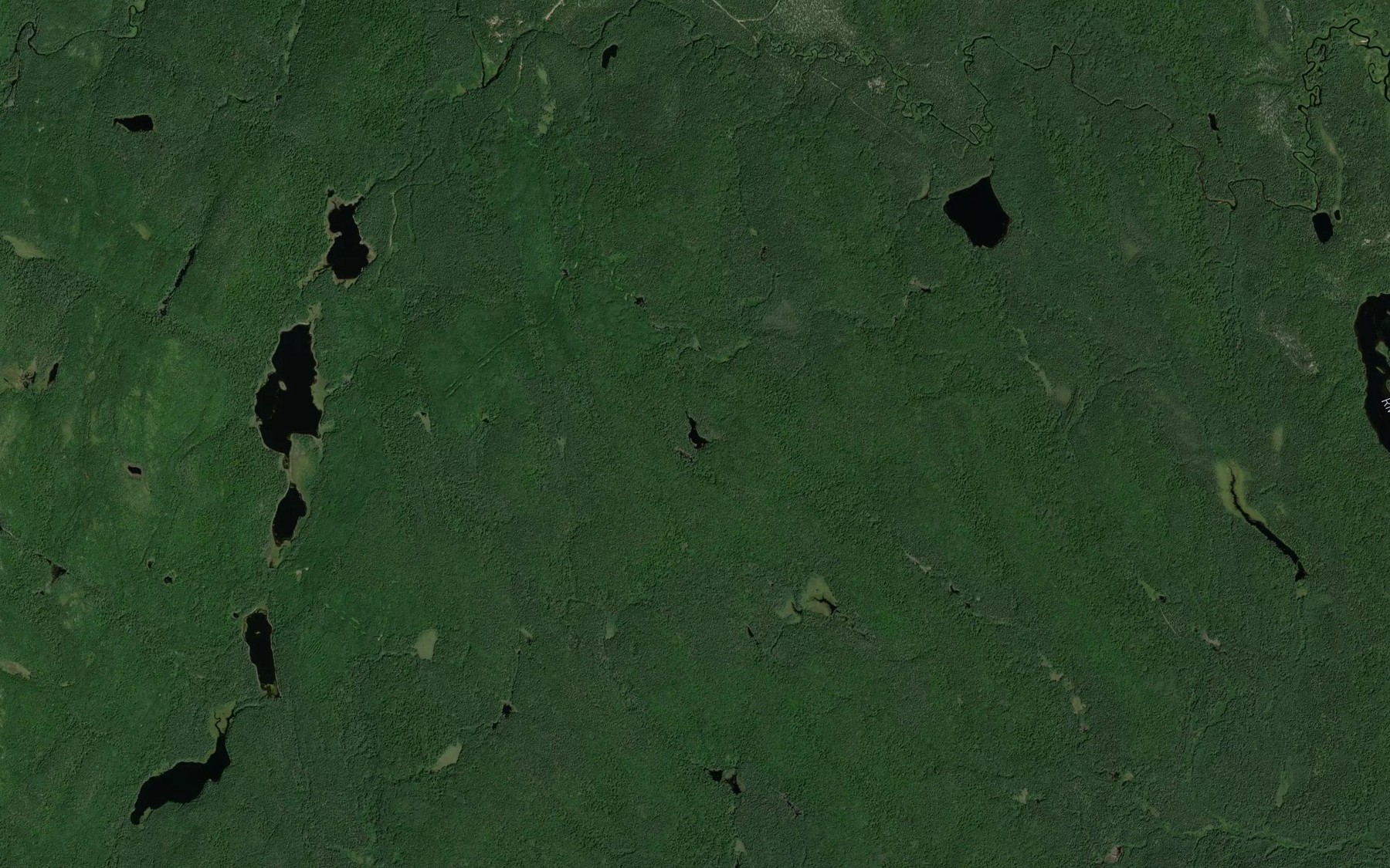 Satellite map of the Lac Kaitikotitceacik