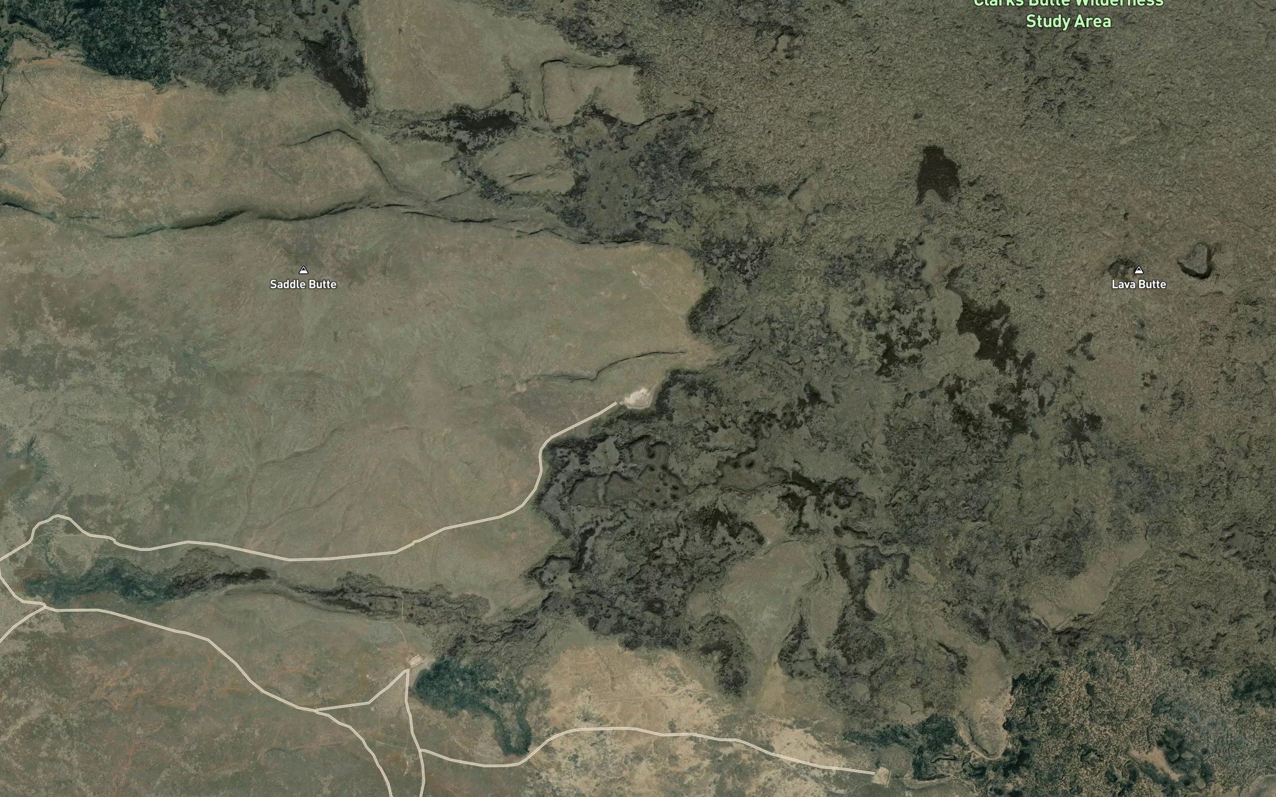 Saddle Butte Reservoir