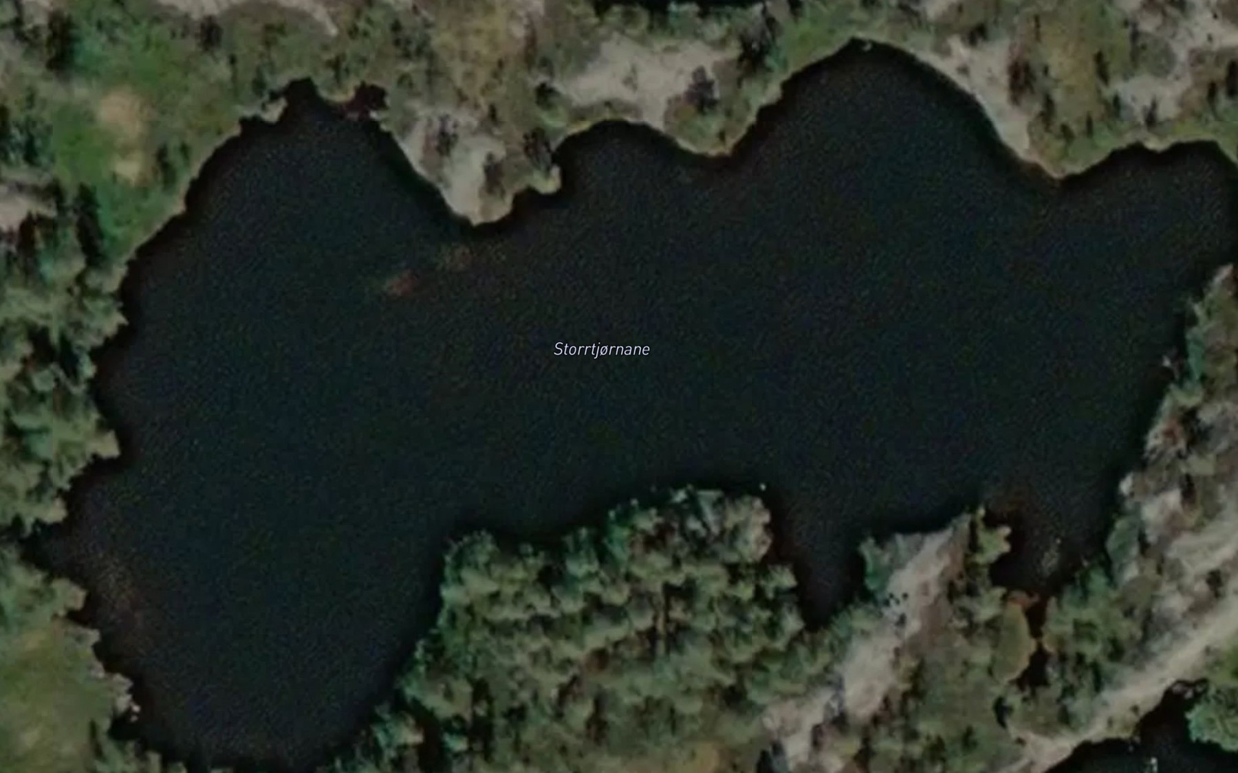 Satellite map of the Storrtjornane