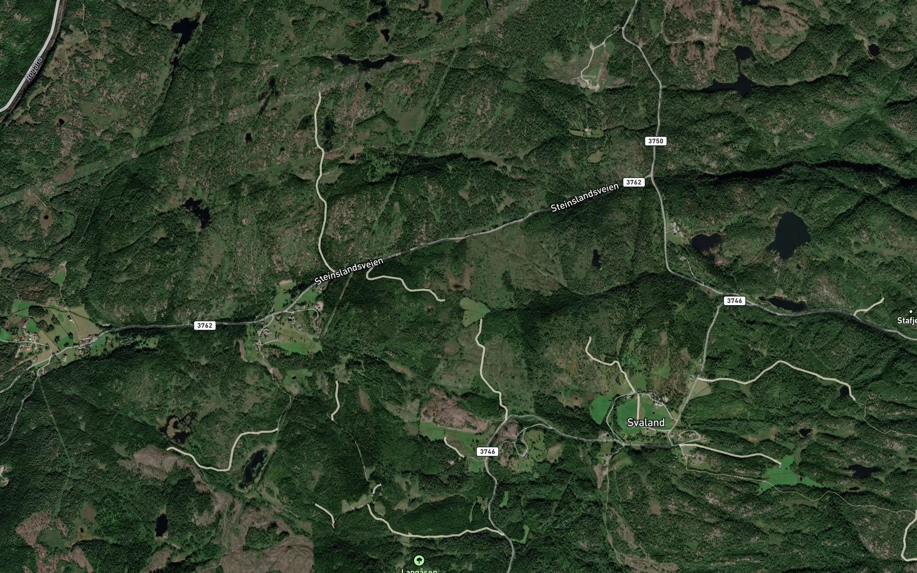 Satellite map of the Myretjonn