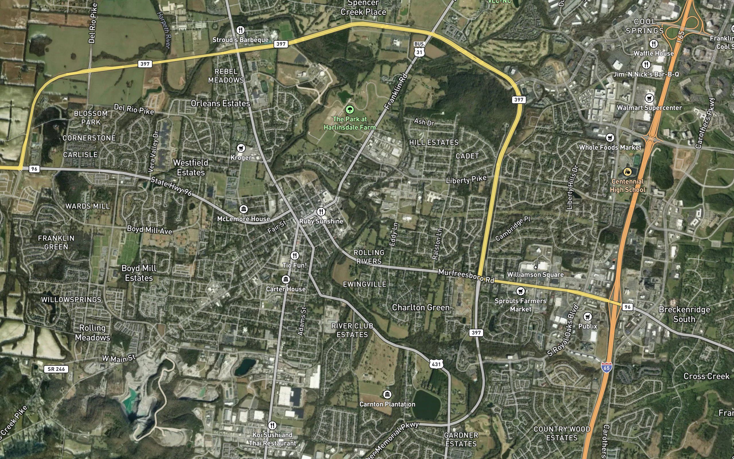 North Ewingville Creek