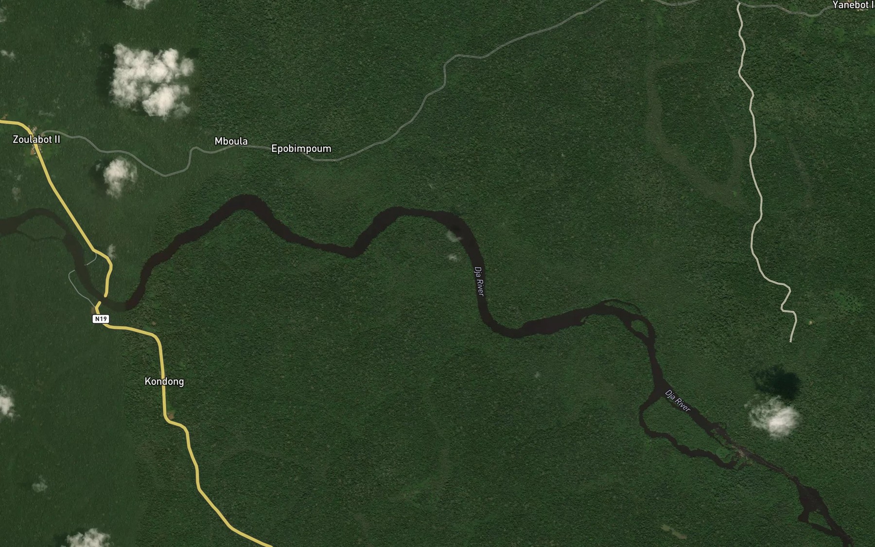 Satellite map of the Maka